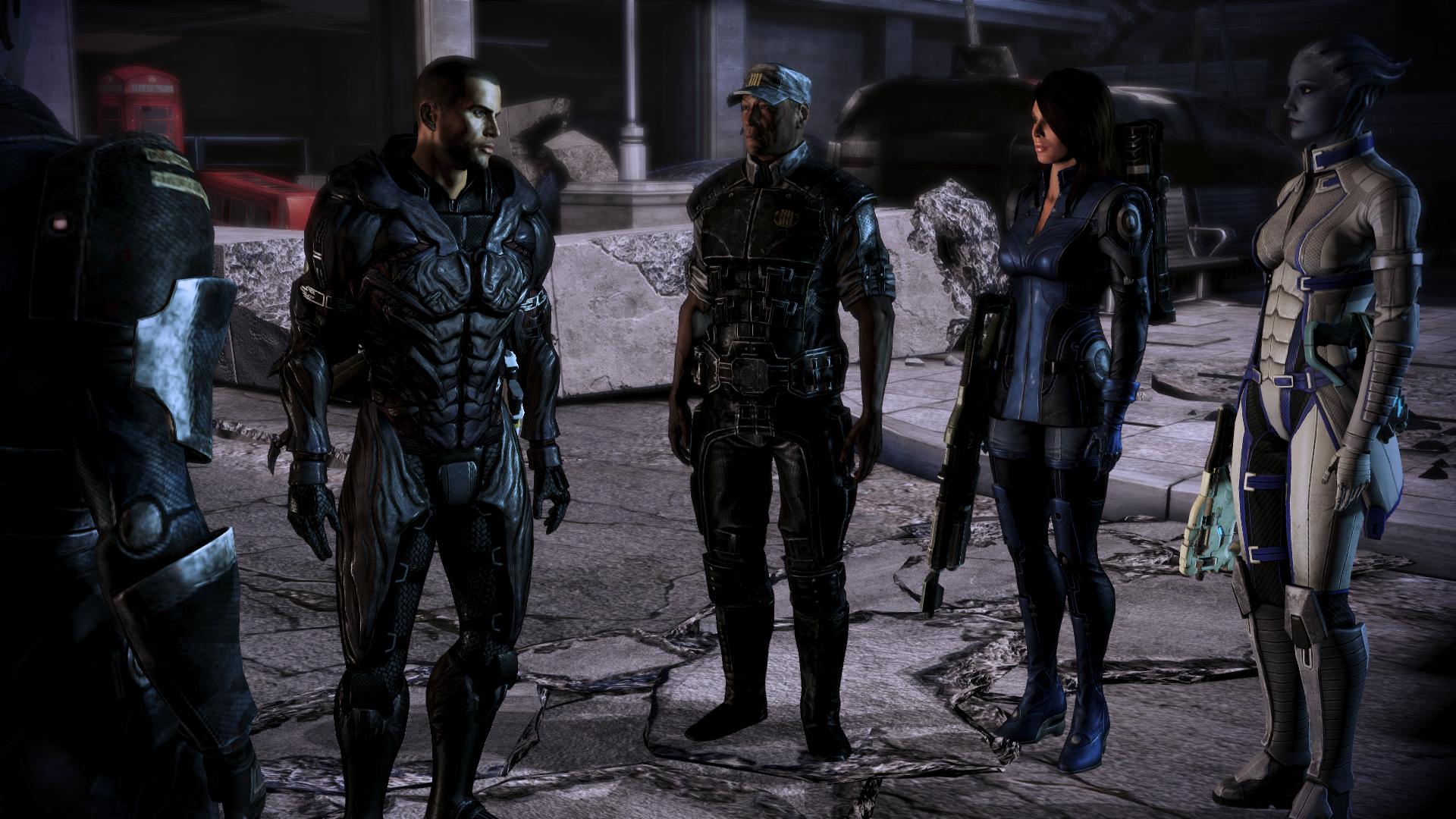 Baixar papel de parede para celular de Mass Effect 3, Ashley Williams, Comandante Shepard, Liara T'soni, Mass Effect, Videogame gratuito.