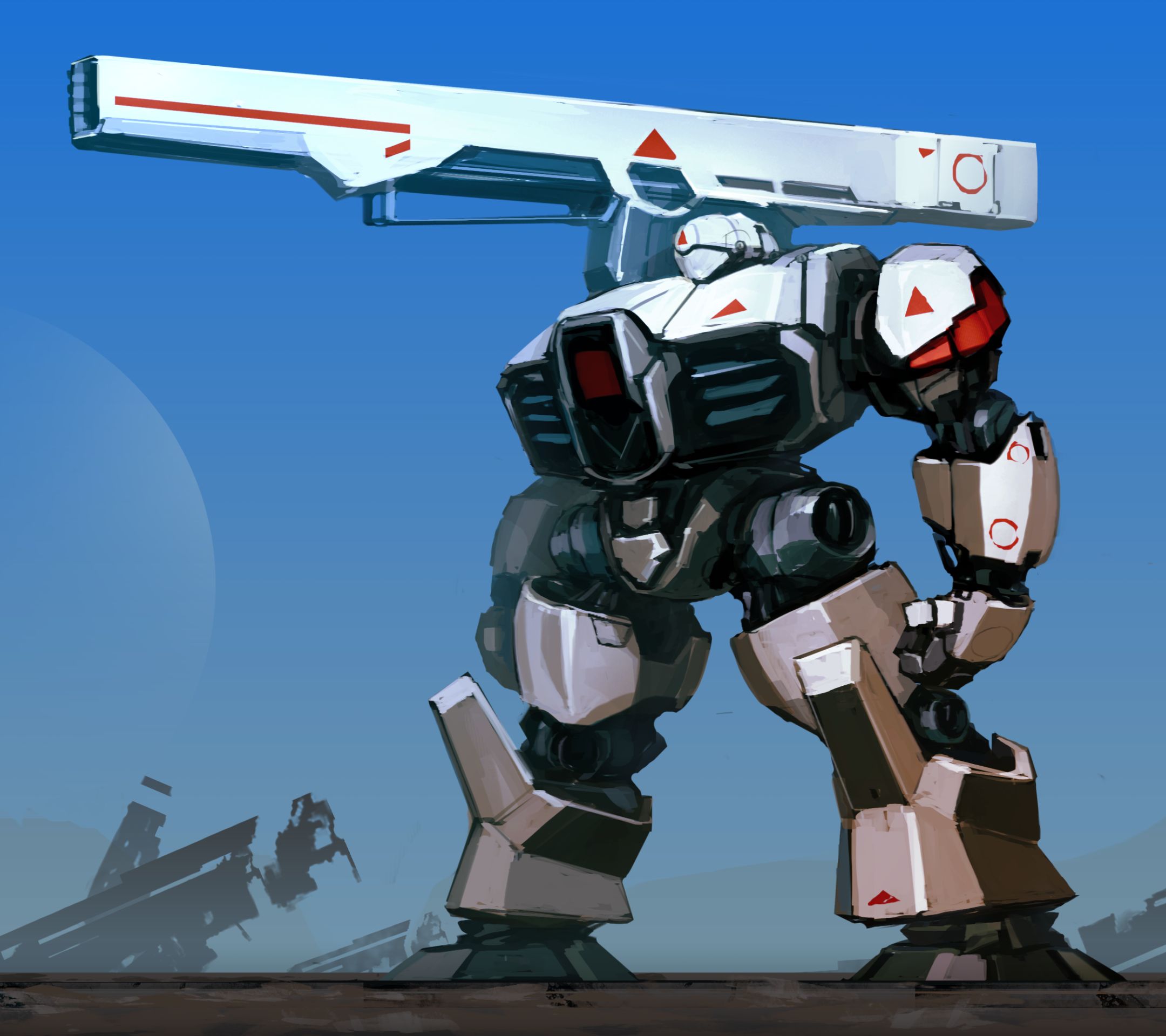 Free download wallpaper Weapon, Robot, Sci Fi on your PC desktop