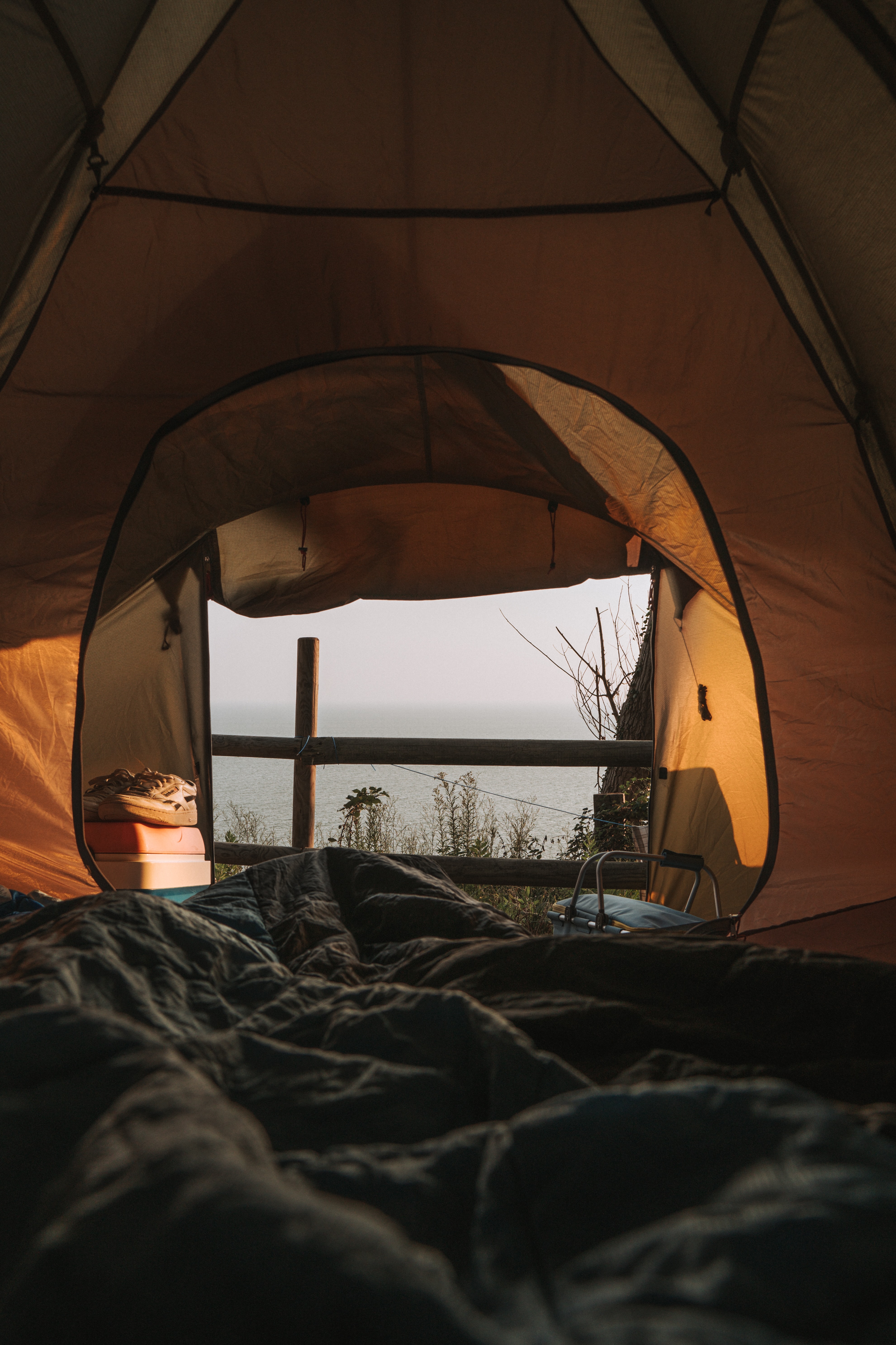 campsite, nature, miscellanea, miscellaneous, view, tent, camping