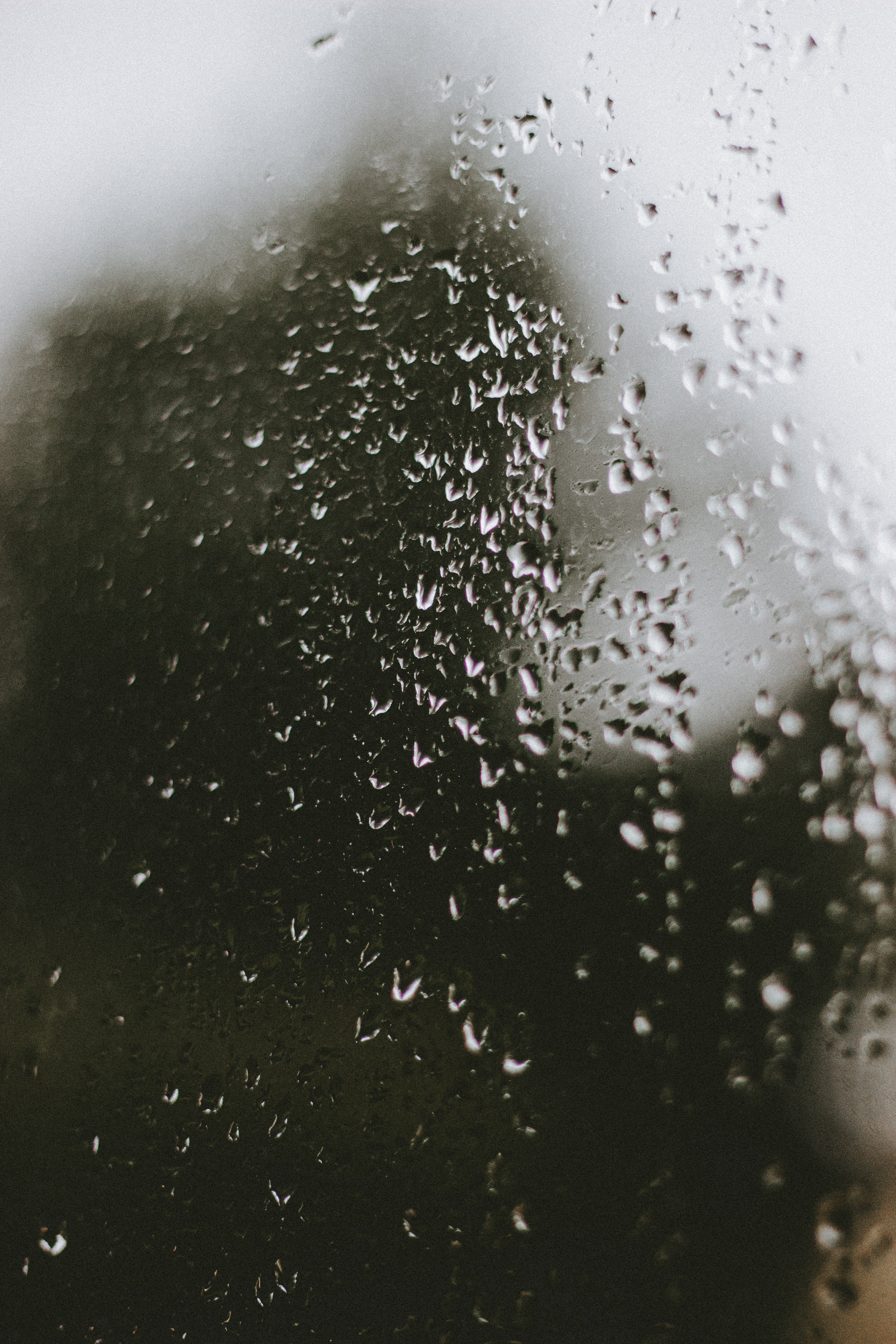 Free download wallpaper Macro, Wet, Drops, Glass, Rain on your PC desktop