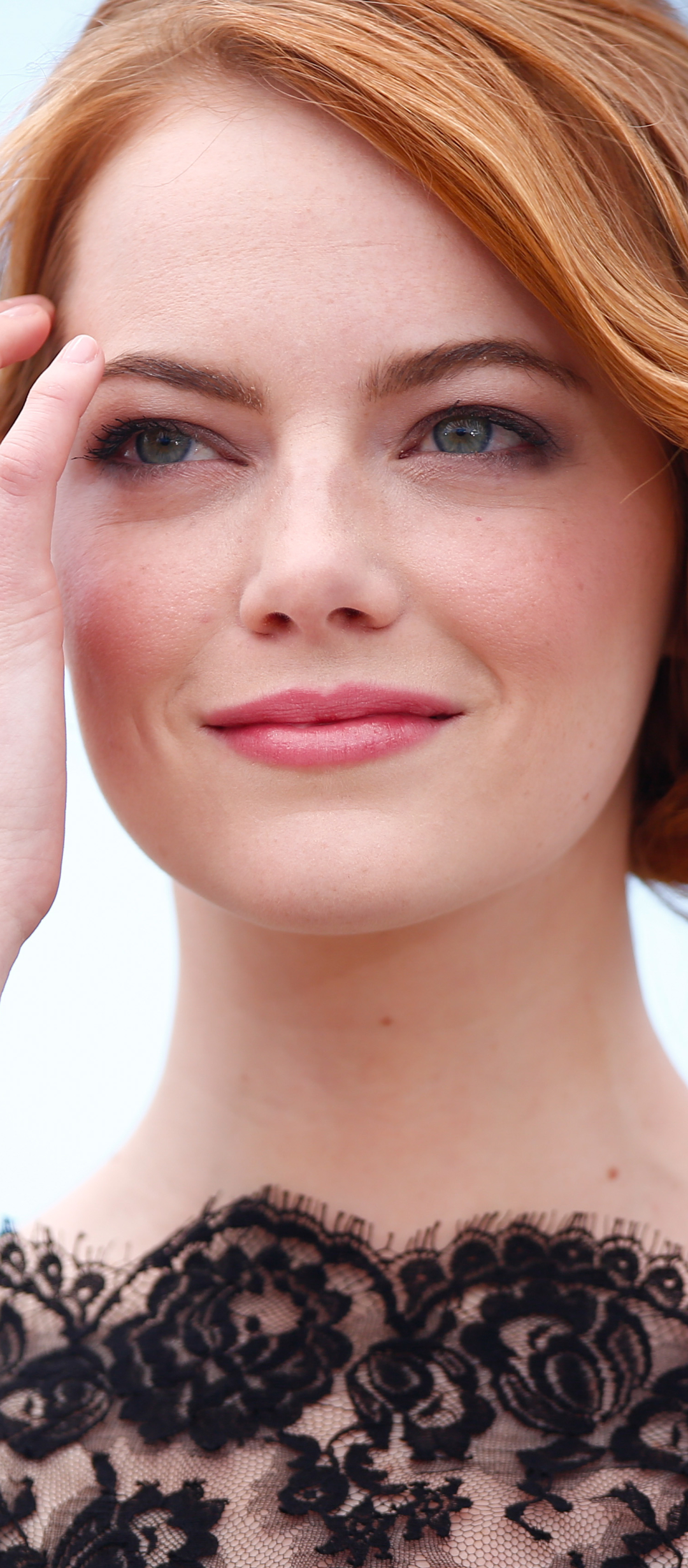 Download mobile wallpaper Emma Stone, Redhead, Blue Eyes, American, Celebrity, Actress for free.