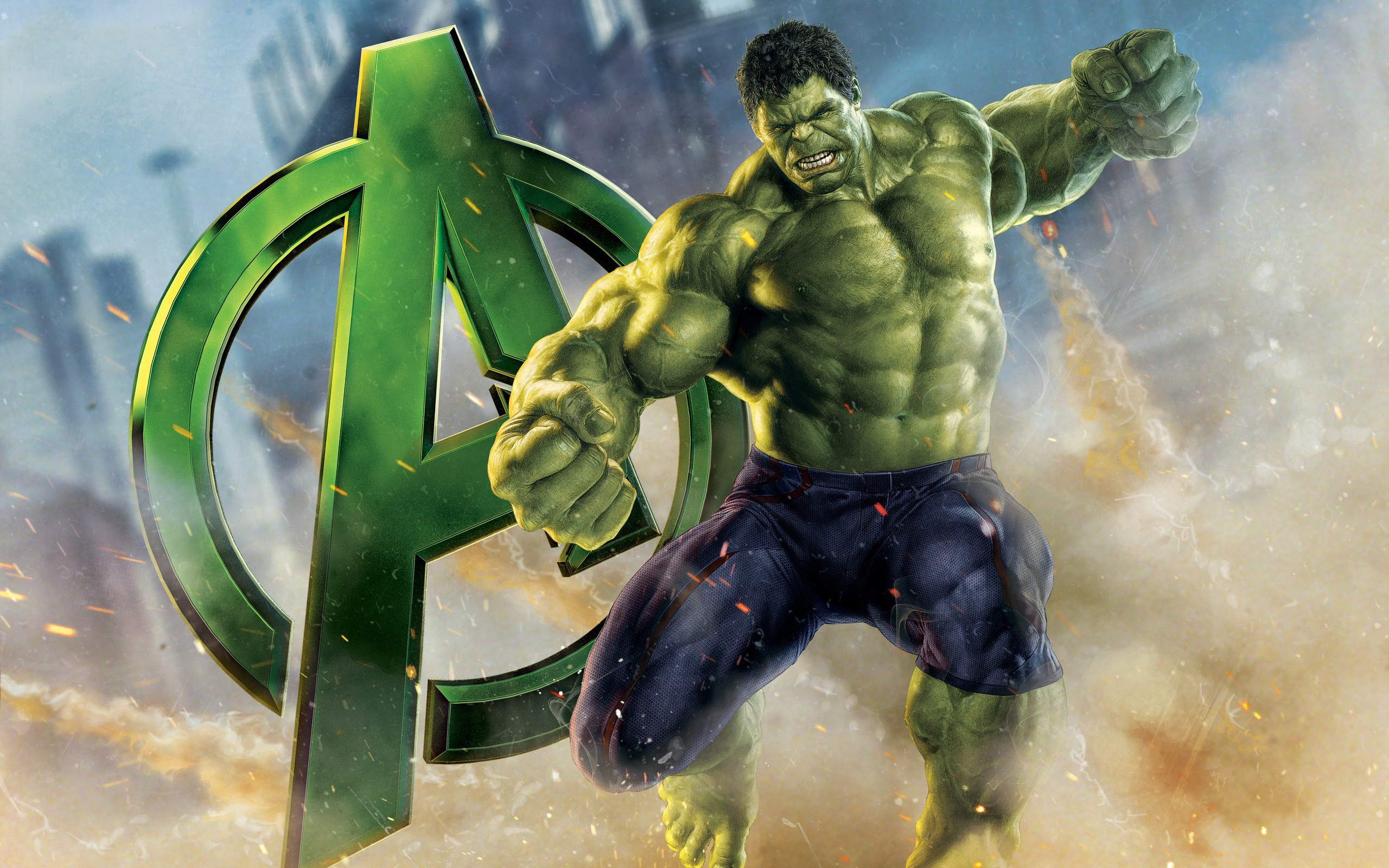 Download mobile wallpaper The Avengers, Hulk, Movie, Logo for free.