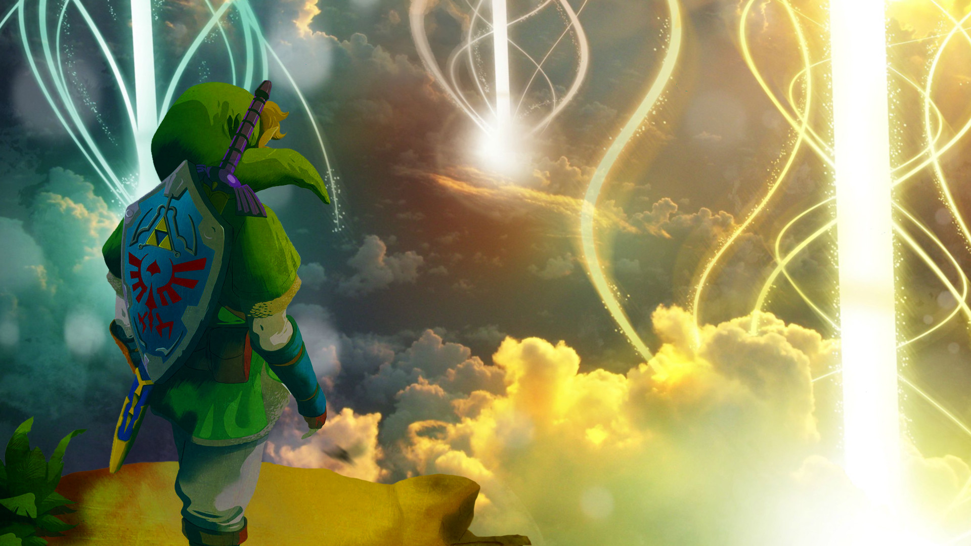 video game, the legend of zelda: skyward sword, link, zelda