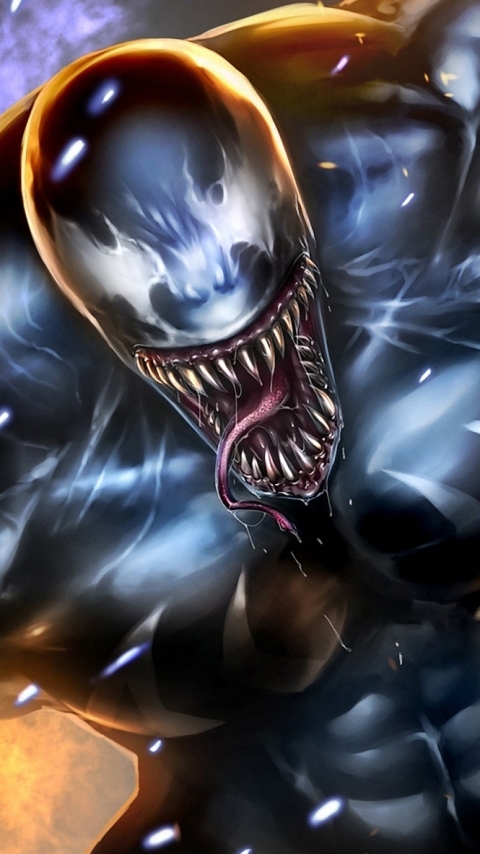 Handy-Wallpaper Comics, Venom kostenlos herunterladen.