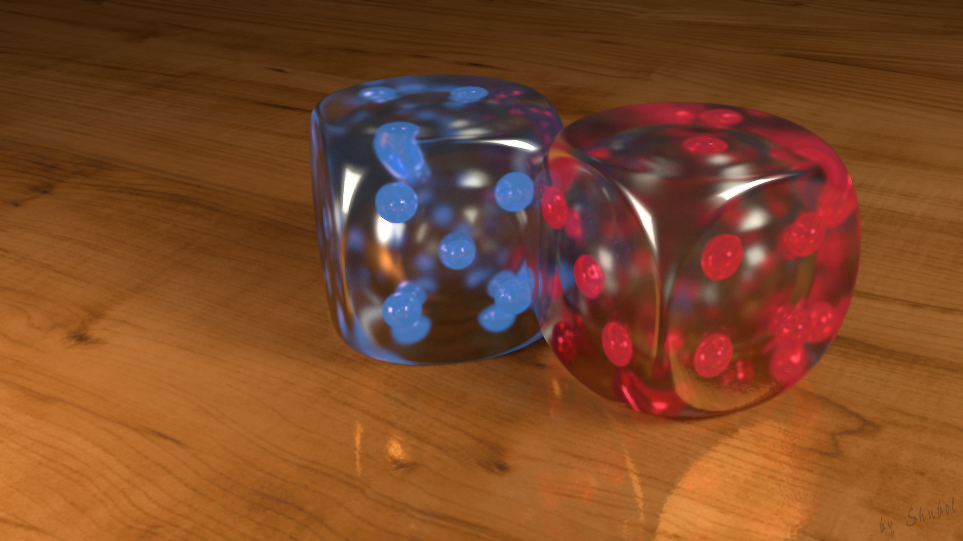 Download mobile wallpaper Glass, Game, Dice for free.