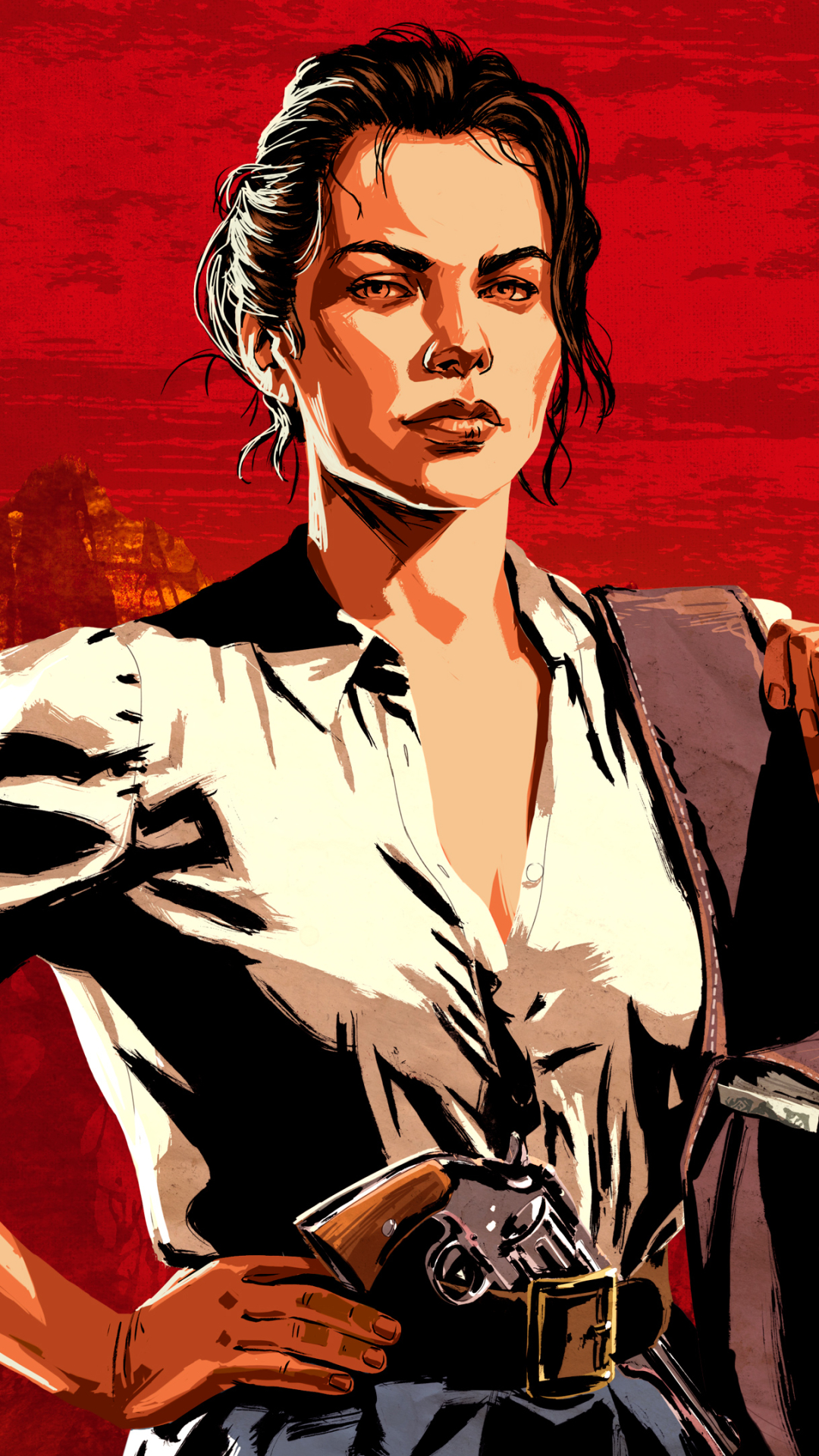 Download mobile wallpaper Video Game, Red Dead Redemption 2, Red Dead, Abigail Marston for free.