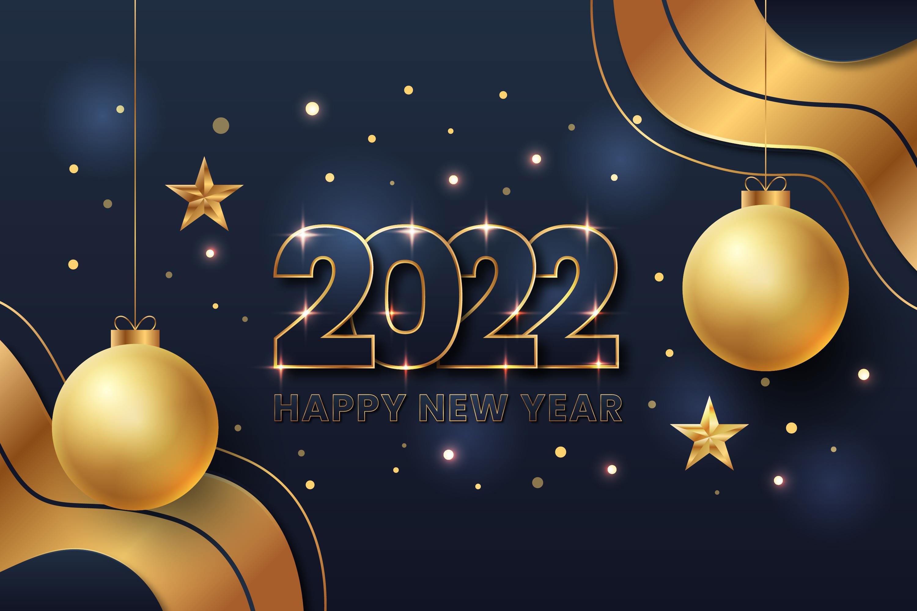 1056405 descargar fondo de pantalla día festivo, año nuevo 2022, feliz año nuevo: protectores de pantalla e imágenes gratis