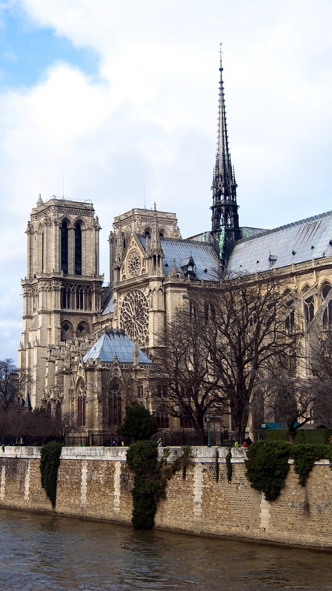 Descarga gratuita de fondo de pantalla para móvil de Iglesia, Catedral, Notre Dame De París, Religioso, Catedrales.