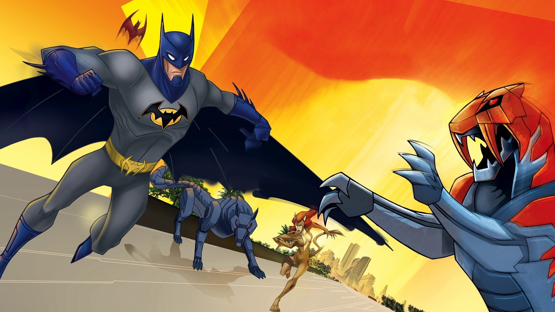 Популярные заставки и фоны Безграничный Бэтмен: Животные Инстинкты на компьютер