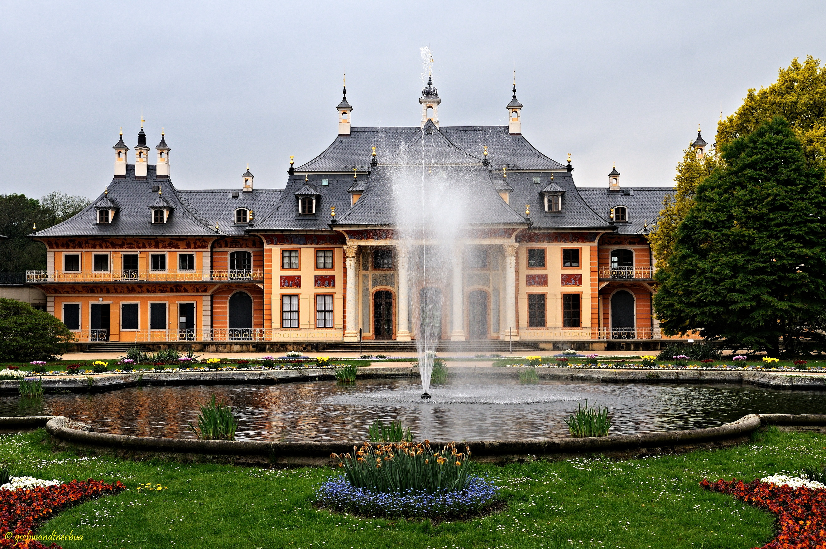 germany, man made, palace, pillnitz castle, palaces
