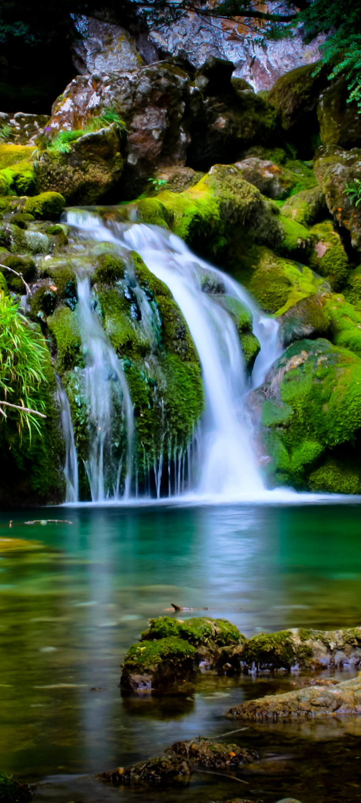 Handy-Wallpaper Wasserfälle, Wasserfall, Frankreich, Erde/natur kostenlos herunterladen.