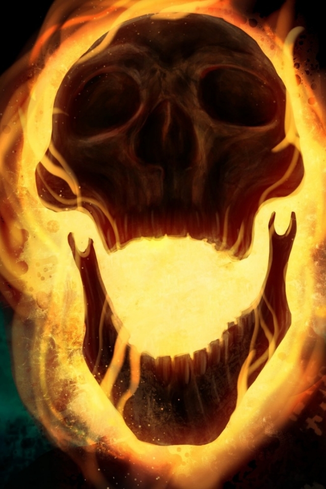 Download mobile wallpaper Ghost Rider, Comics, Johnny Blaze for free.