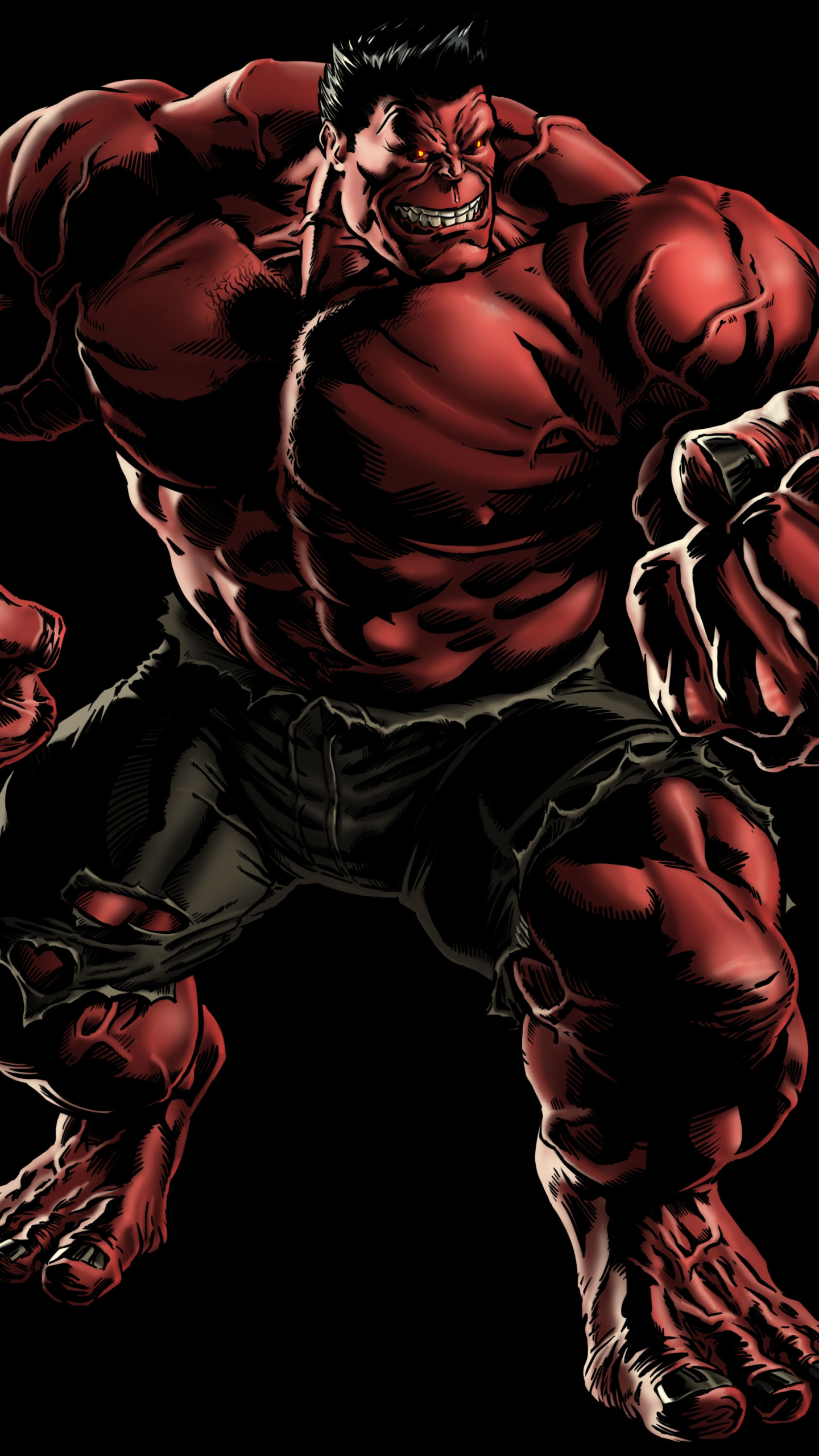  Red Hulk HD Android Wallpapers