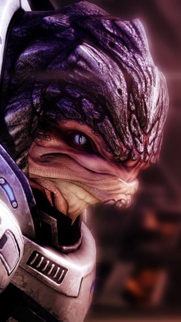 Handy-Wallpaper Mass Effect, Computerspiele, Grunzen (Mass Effect) kostenlos herunterladen.