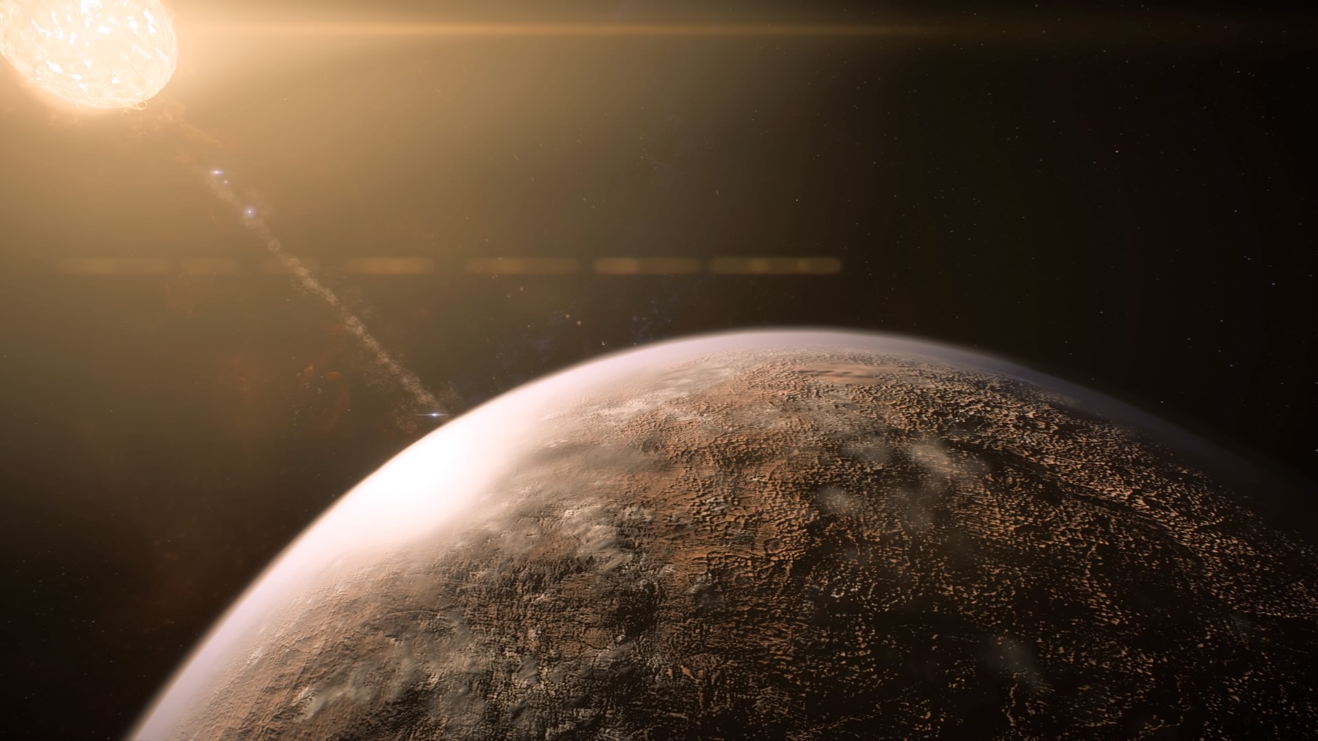 Laden Sie das Mass Effect, Planet, Weltraum, Computerspiele, Mass Effect: Andromeda-Bild kostenlos auf Ihren PC-Desktop herunter