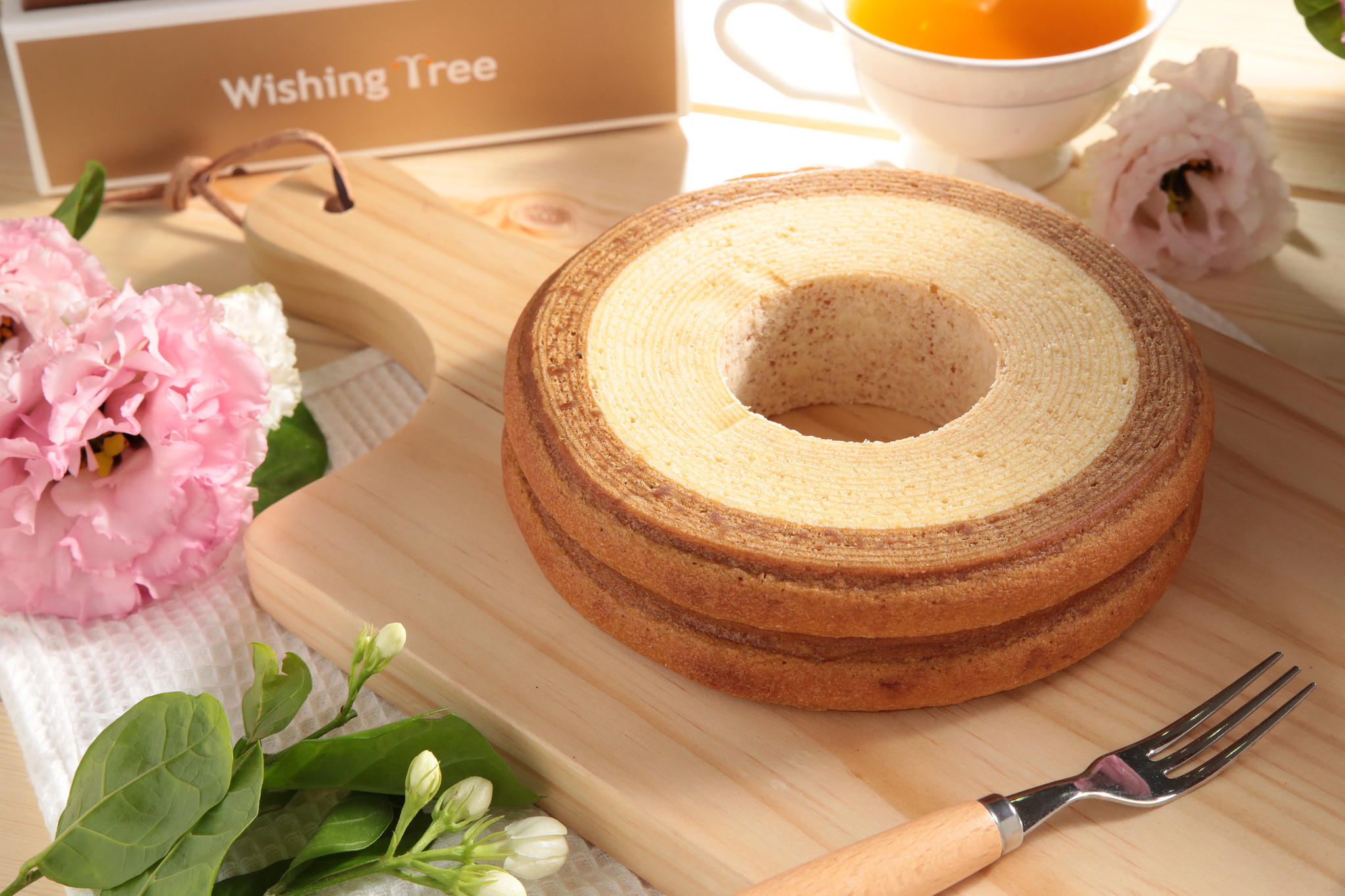 Download mobile wallpaper Food, Flower, Cake, Tea, Baking for free.