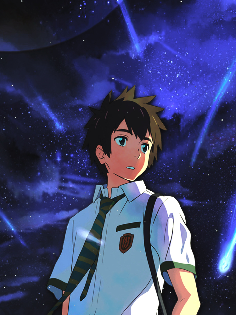 Téléchargez des papiers peints mobile Animé, Your Name, Kimi No Na Wa gratuitement.