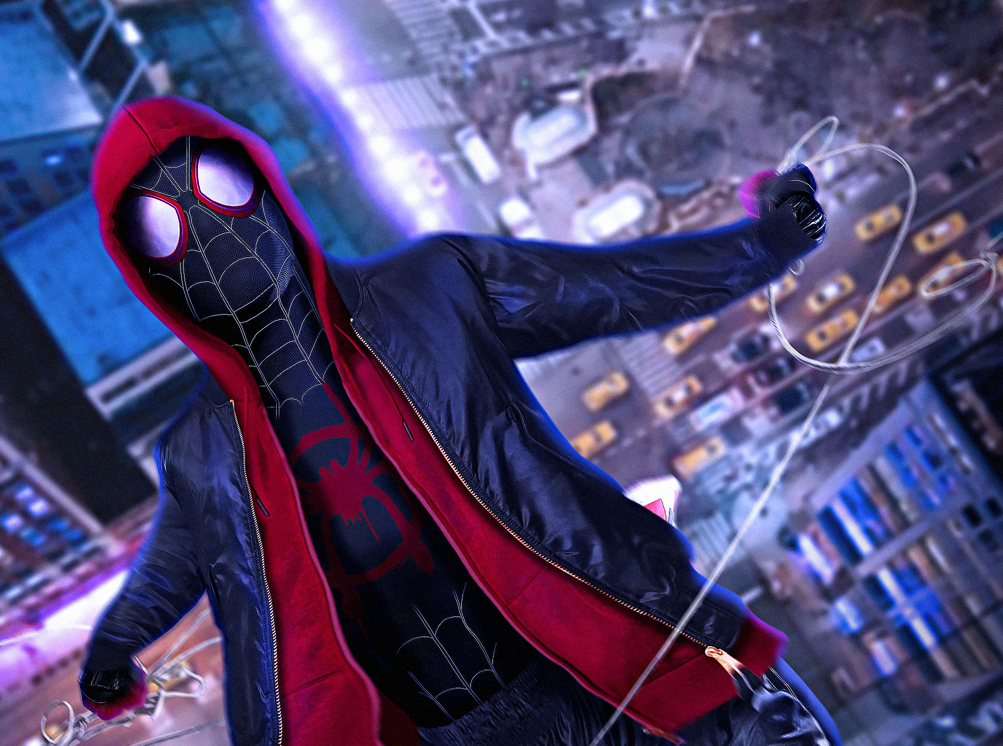 Laden Sie das Filme, Spider Man, Spider Man: A New Universe-Bild kostenlos auf Ihren PC-Desktop herunter