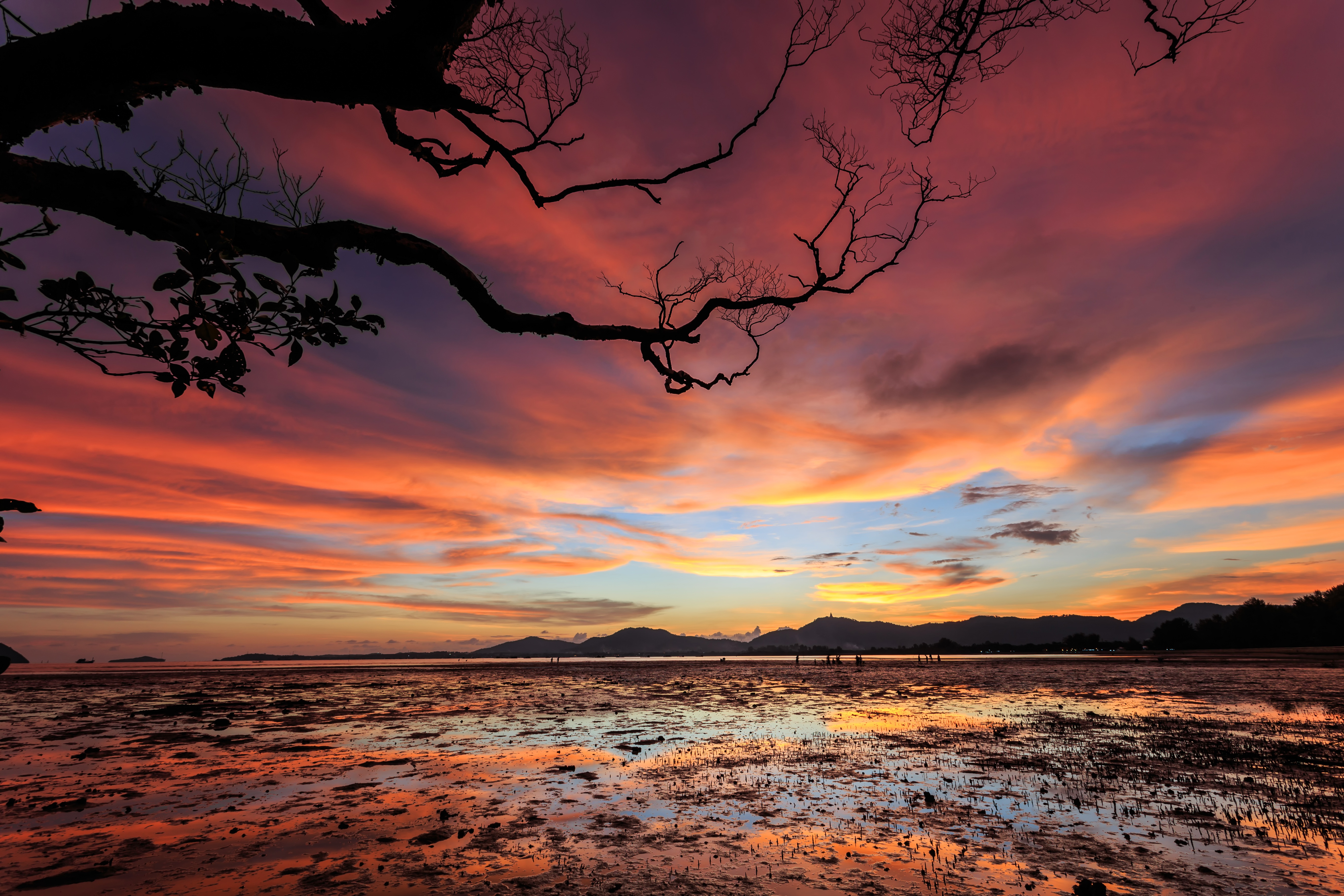 Free download wallpaper Landscape, Nature, Sunset, Sky, Earth, Cloud on your PC desktop