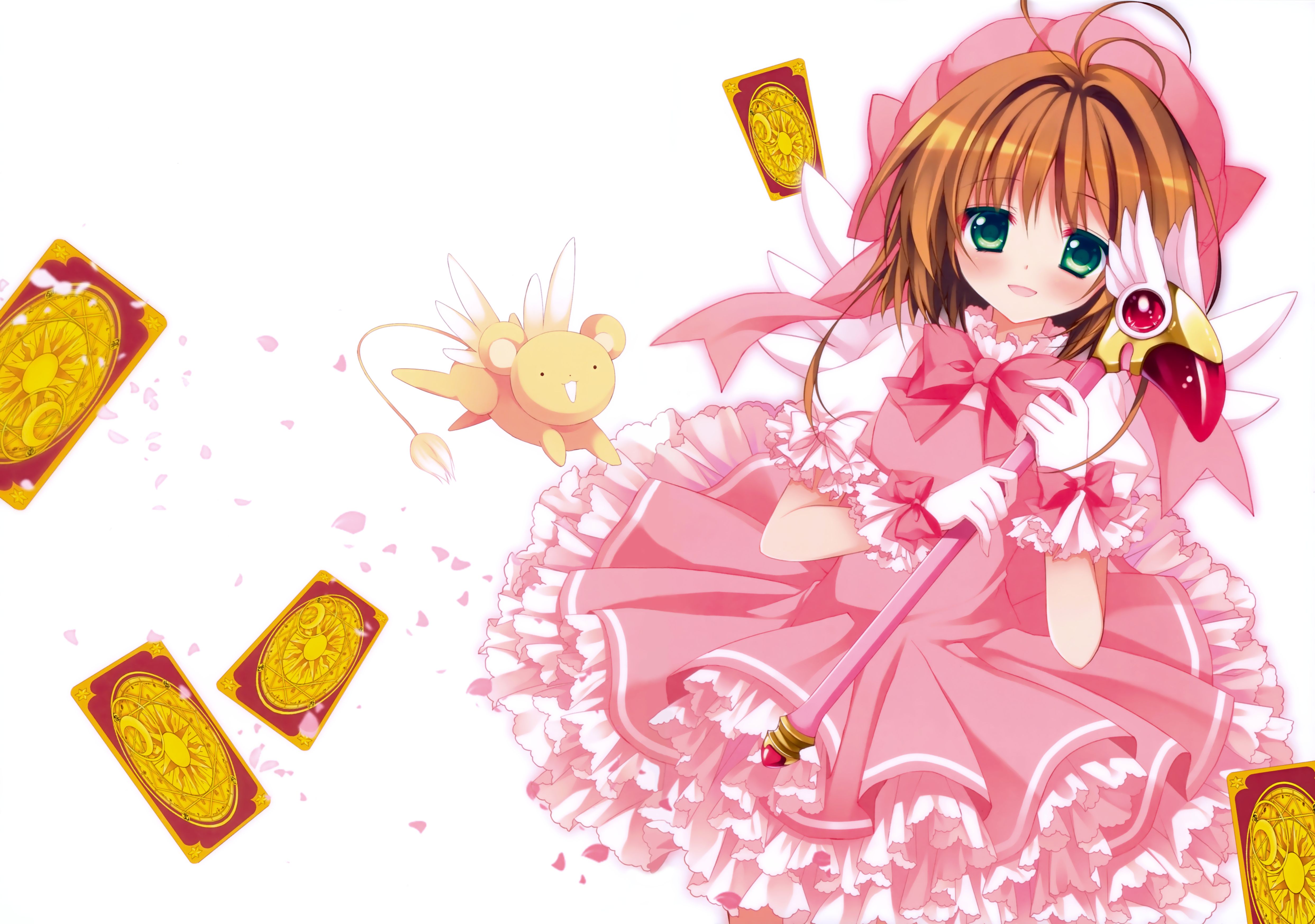 Download mobile wallpaper Anime, Cardcaptor Sakura, Sakura Kinomoto, Keroberos (Card Captor Sakura) for free.