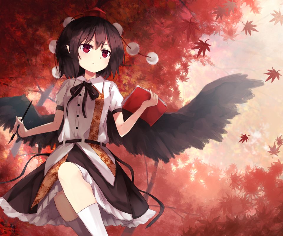 Free download wallpaper Anime, Touhou, Aya Shameimaru on your PC desktop