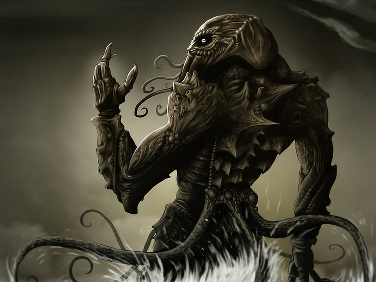 Free download wallpaper Fantasy, Cthulhu on your PC desktop