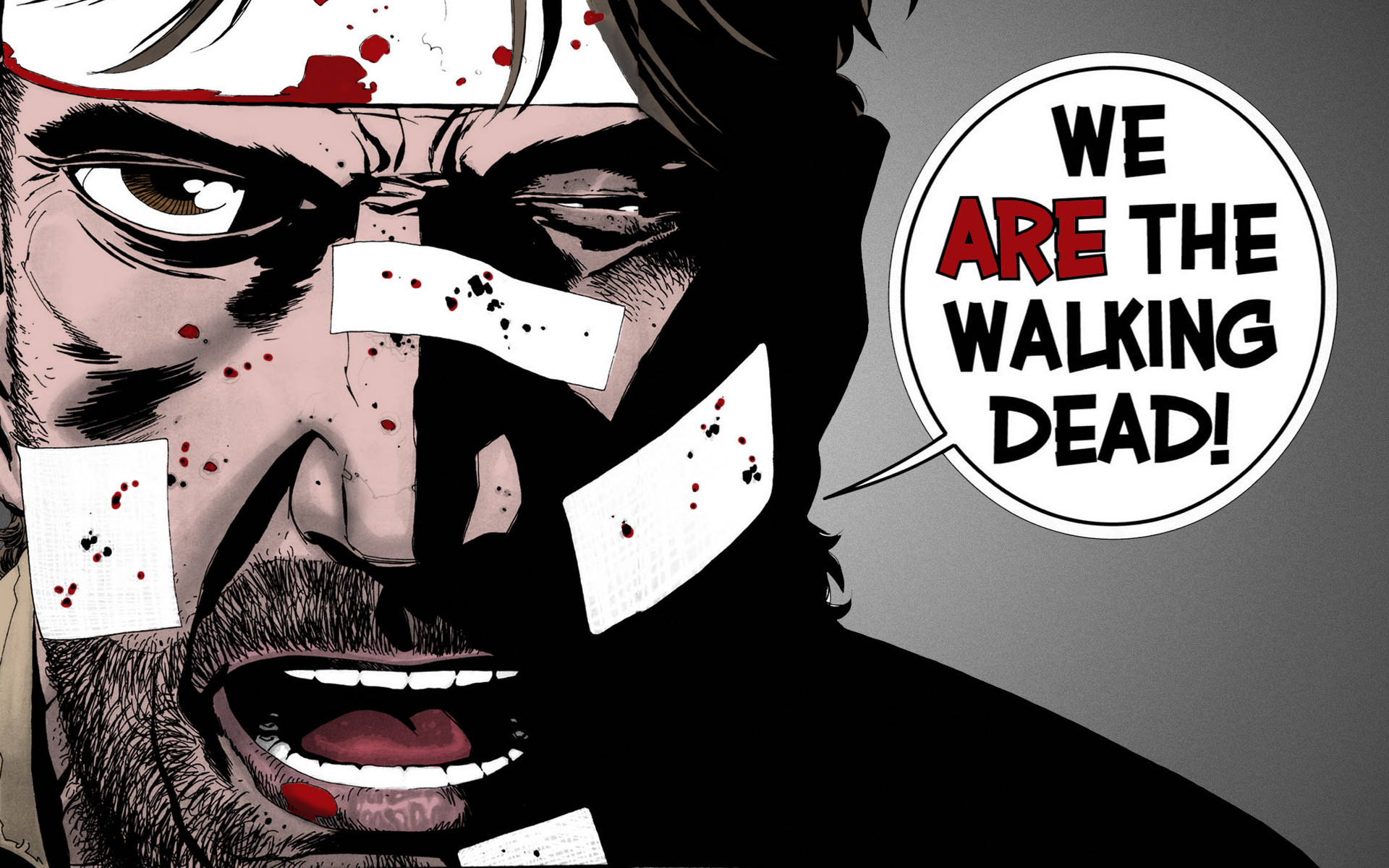 Free download wallpaper Comics, The Walking Dead on your PC desktop