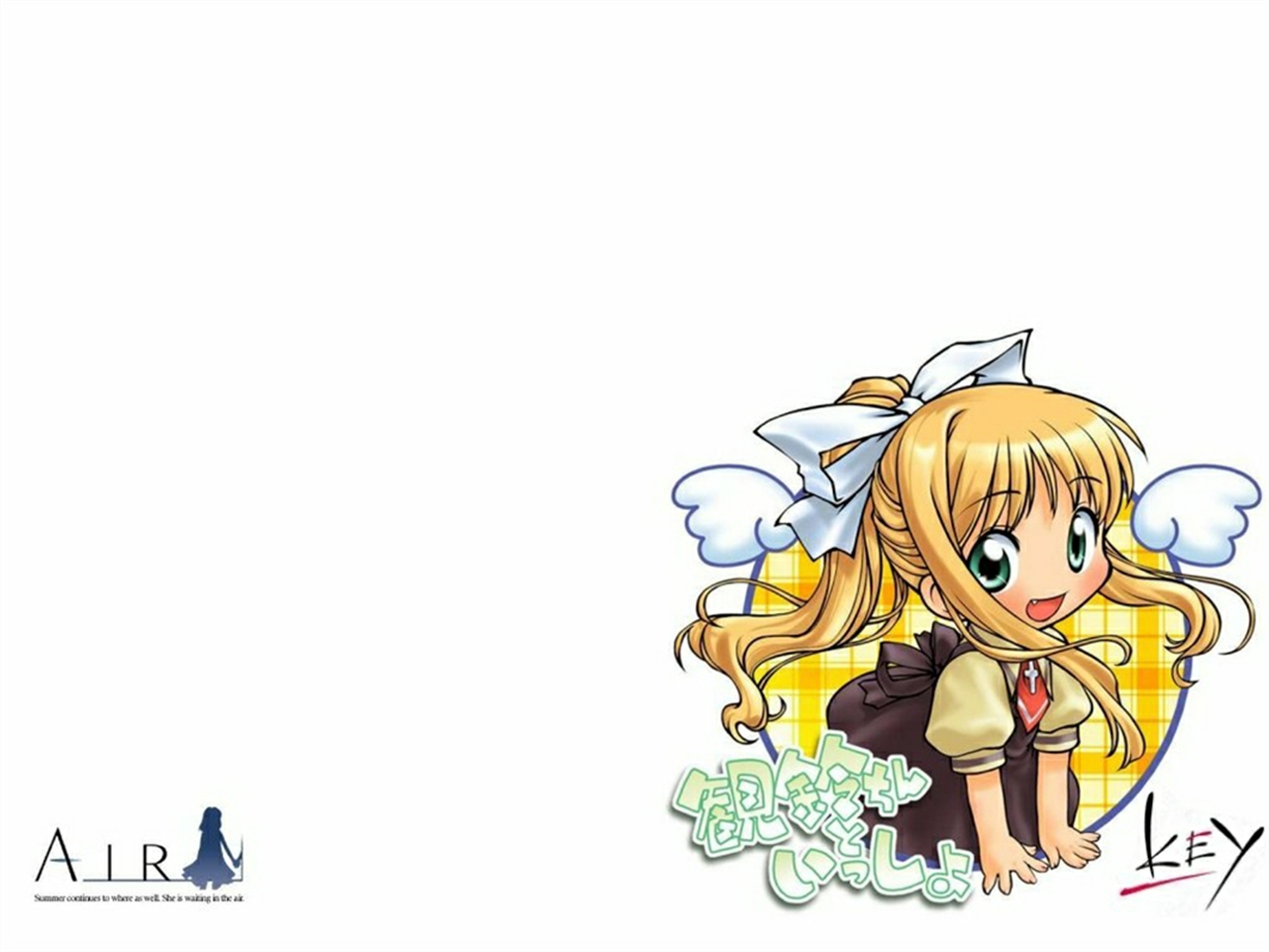 Free download wallpaper Anime, Air, Misuzu Kamio on your PC desktop