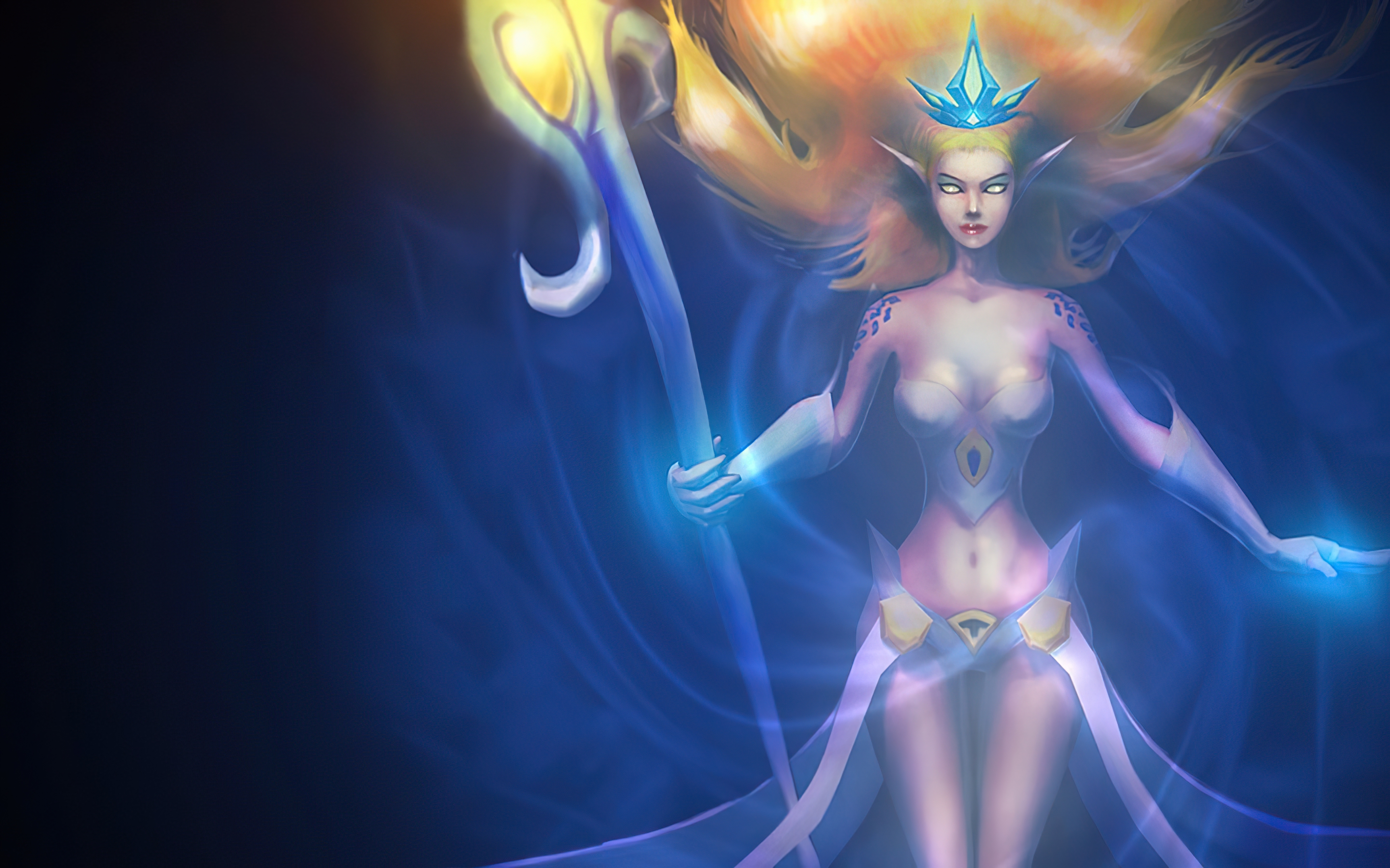 Download mobile wallpaper Janna (League Of Legends), League Of Legends, Video Game for free.
