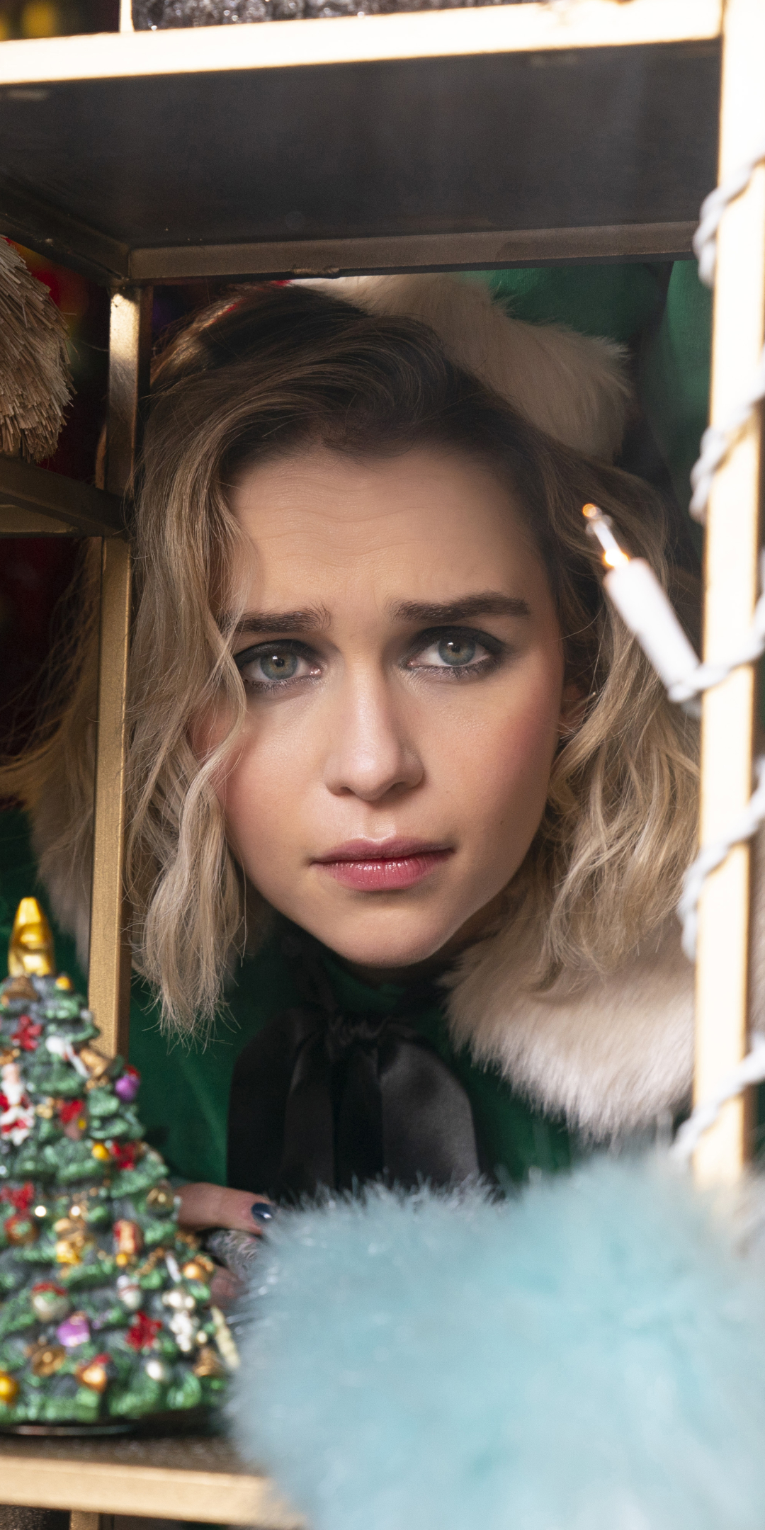 Download mobile wallpaper Movie, Emilia Clarke, Last Christmas for free.