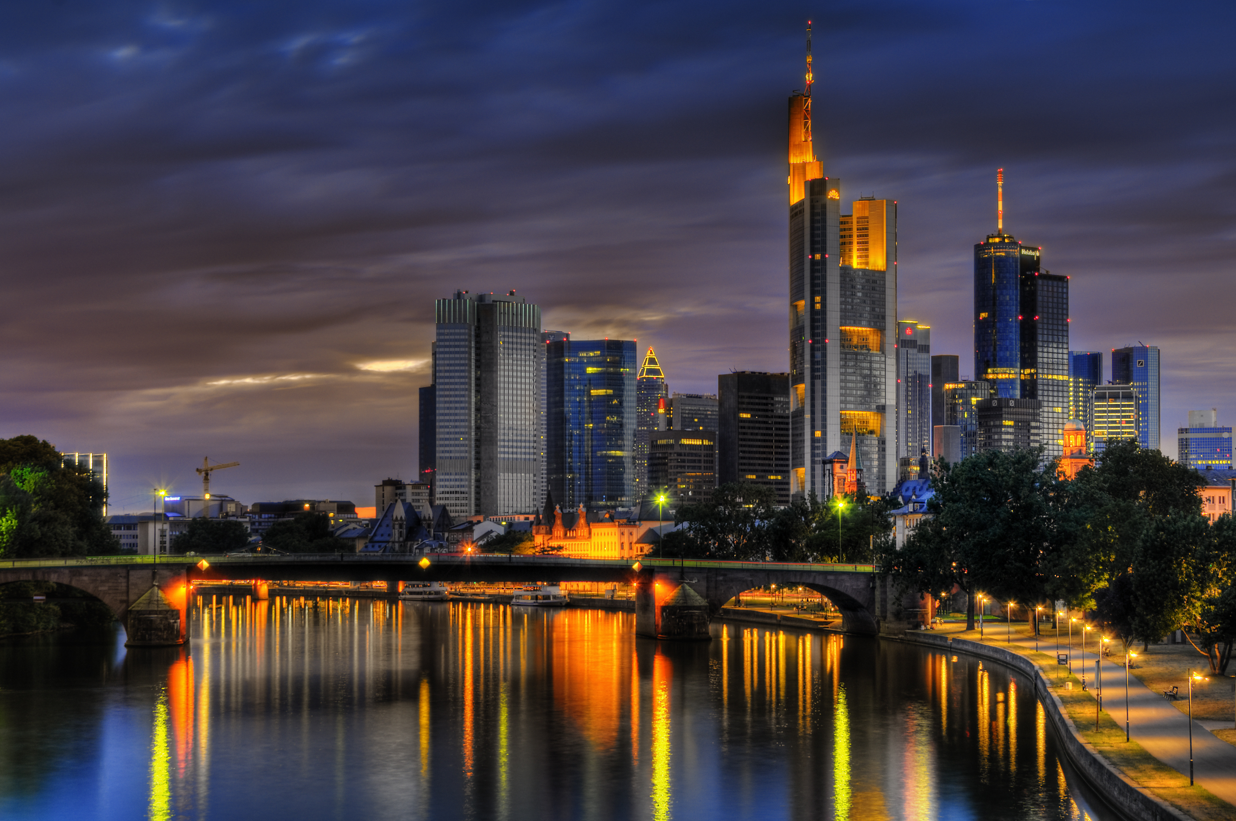 203106 скачать картинку сделано человеком, франкфурт, город, германия, города - обои и заставки бесплатно