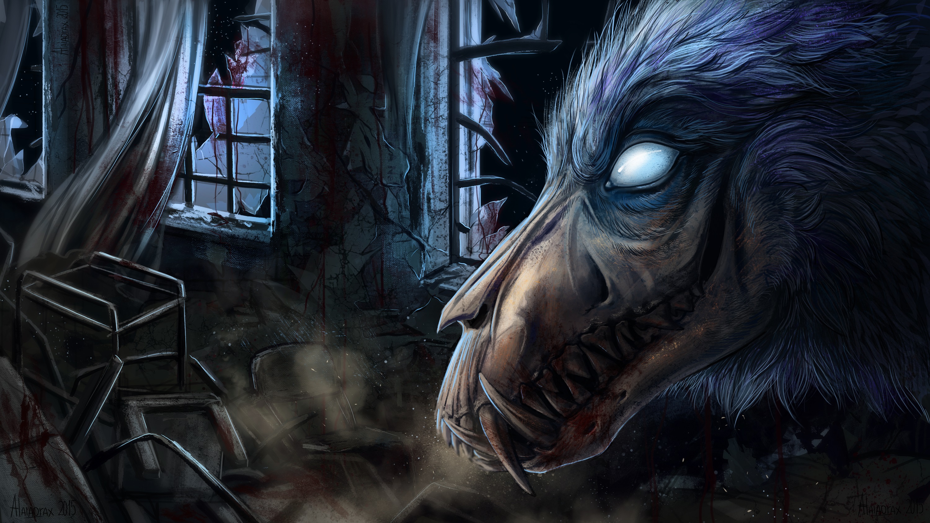 Free download wallpaper Dark, Monster, Evil on your PC desktop