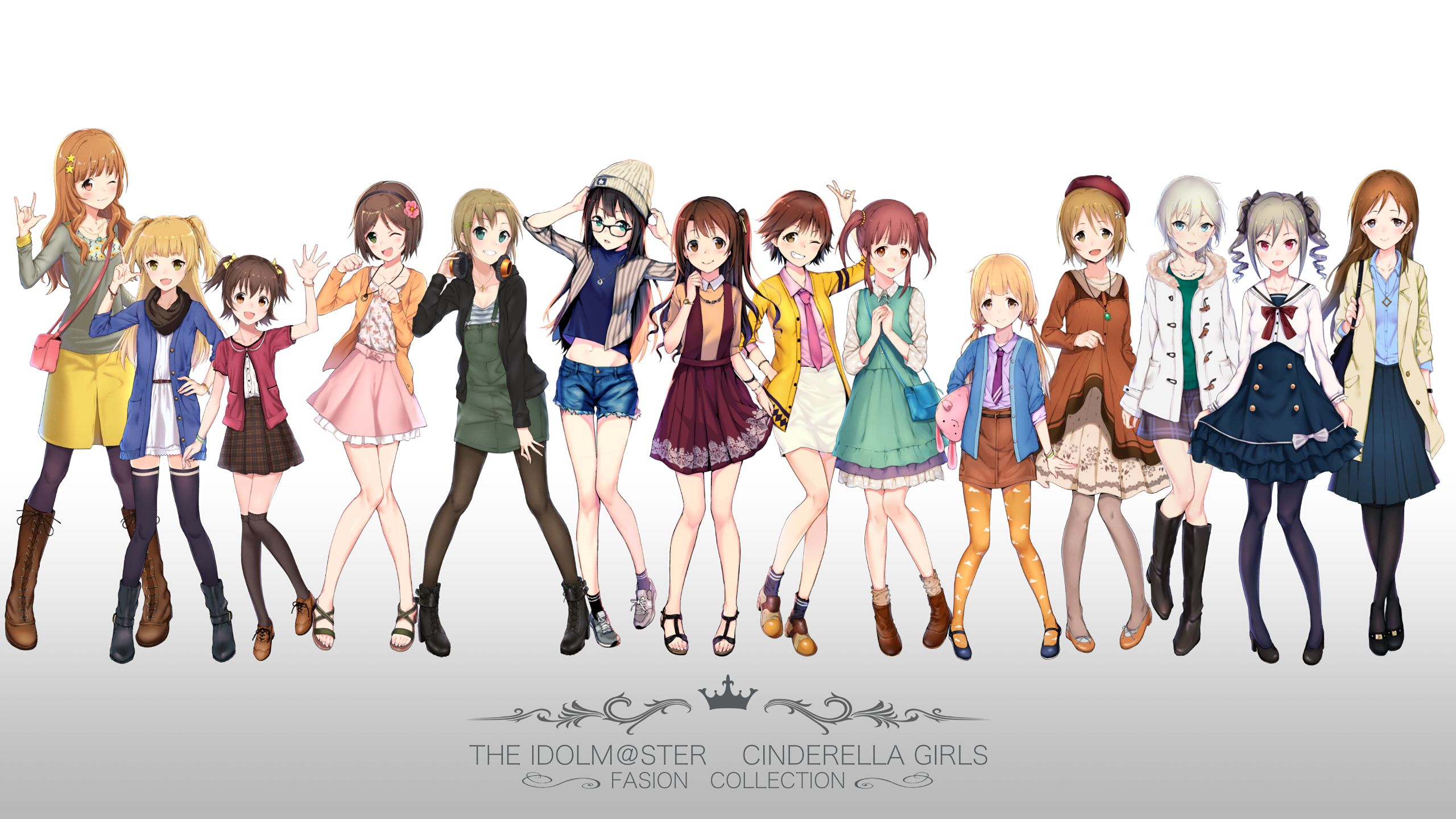 Baixar papel de parede para celular de Anime, The Idolm@ster, The Idolm@ster Cinderella Girls gratuito.