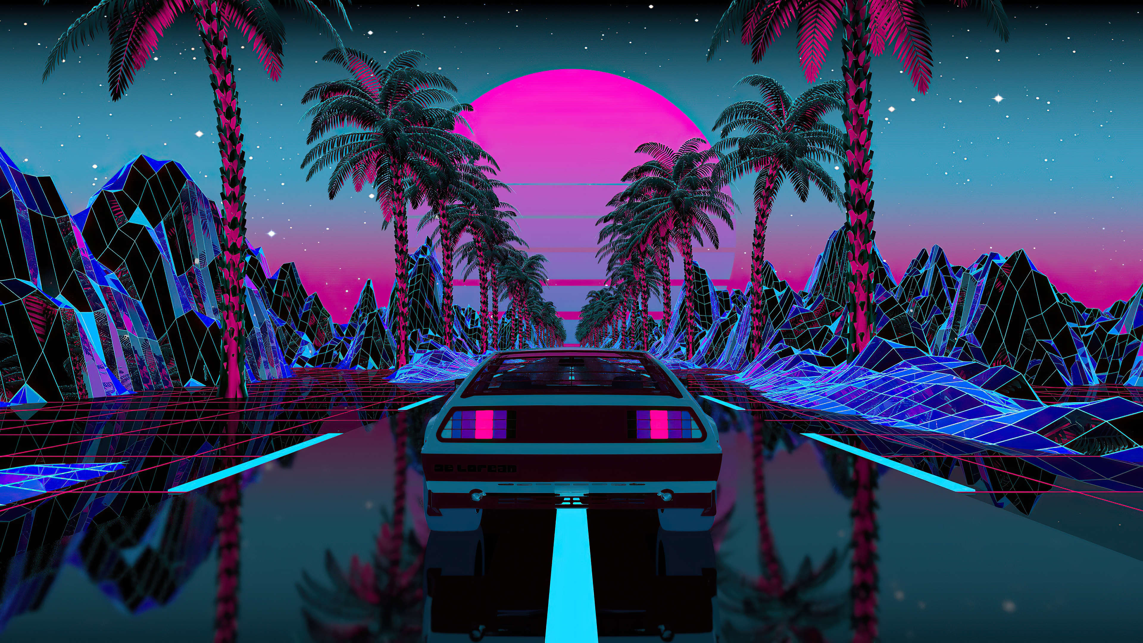 Free download wallpaper Artistic, Retro Wave on your PC desktop