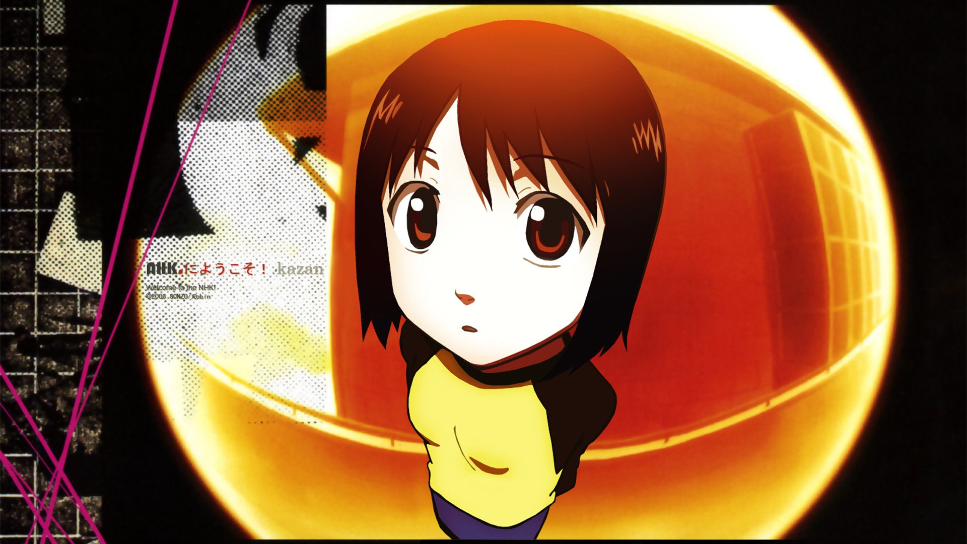 Laden Sie das Animes, Misaki Nakahara, Willkommen Im N H K-Bild kostenlos auf Ihren PC-Desktop herunter