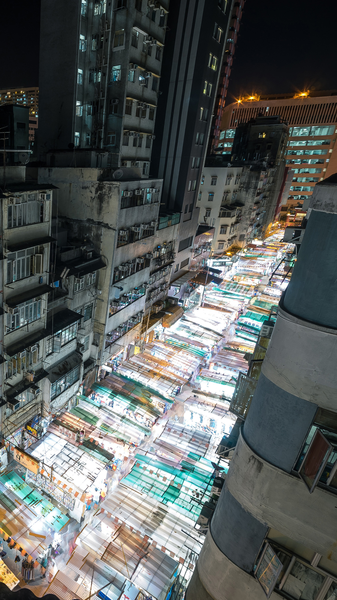 Descarga gratuita de fondo de pantalla para móvil de Ciudades, Noche, Ciudad, Edificio, Calle, Porcelana, Hong Kong, Oriental, Hecho Por El Hombre, República Popular China.