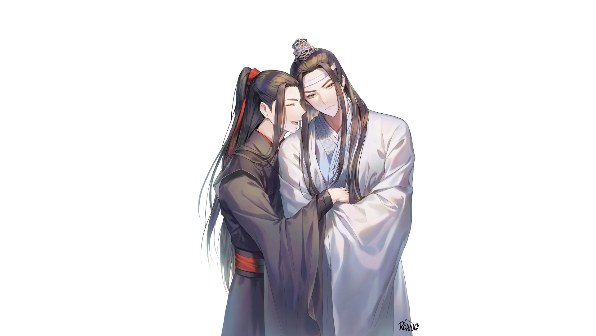 Baixar papel de parede para celular de Anime, Lan Zhan, Wei Ying, Lan Wangji, Wei Wuxian, Mo Dao Zu Shi gratuito.