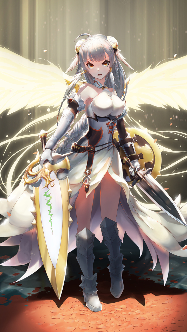 anime, puzzle & dragons, valkyrie (puzzle & dragons)