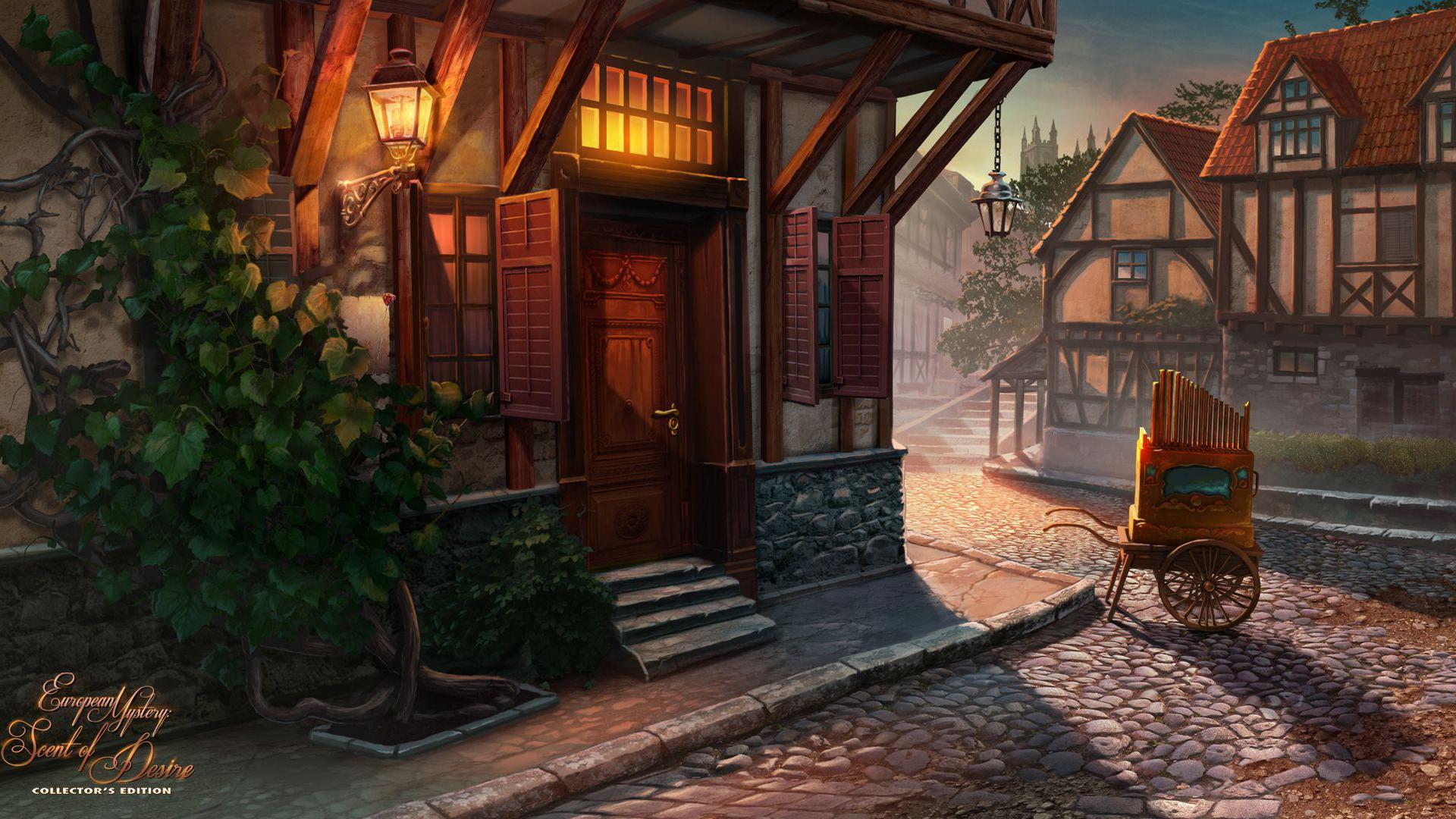 Download mobile wallpaper House, Street, Video Game, European Mystery: Scent Of Desire for free.