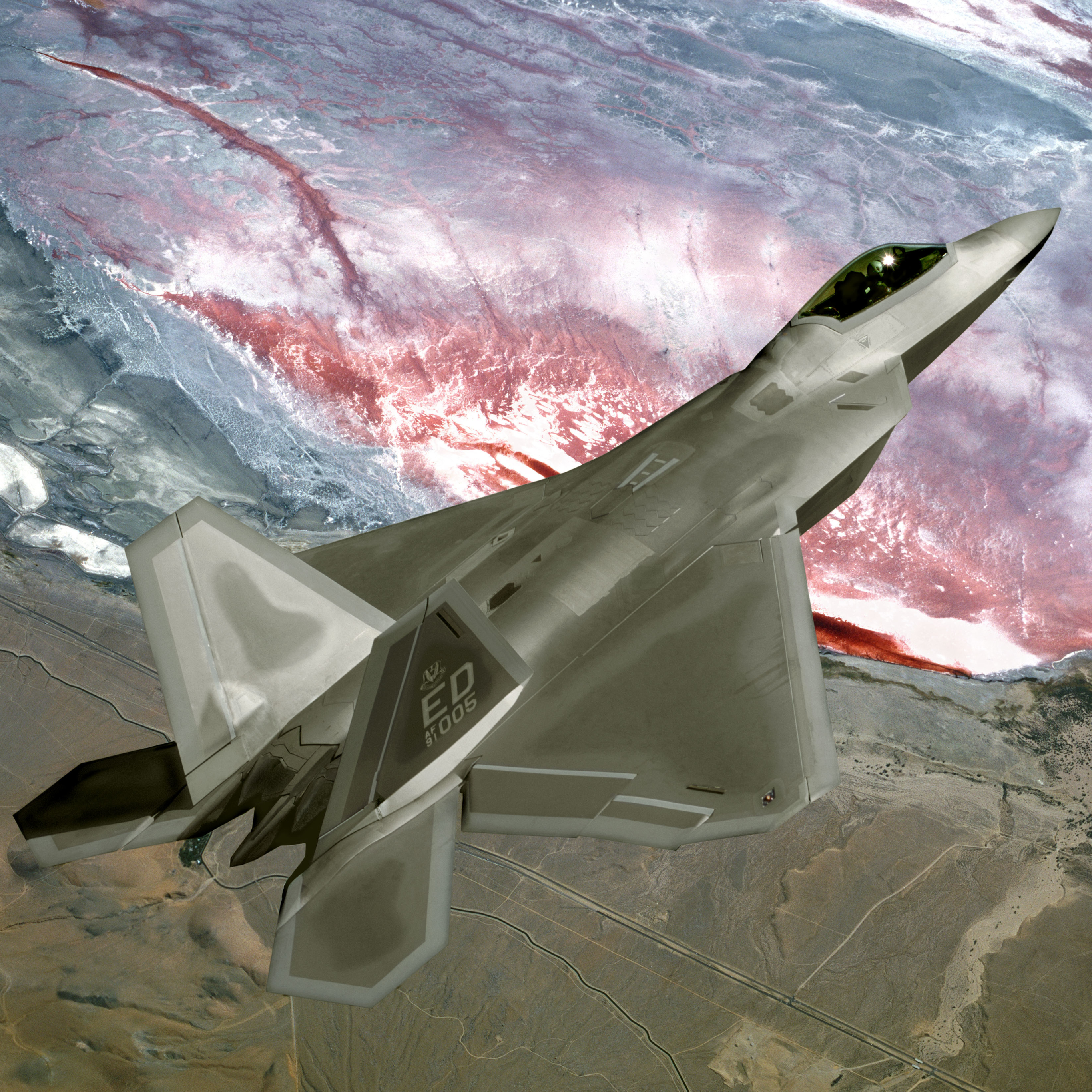 Handy-Wallpaper Militär, Lockheed Martin F 22 Raptor, Düsenjäger kostenlos herunterladen.