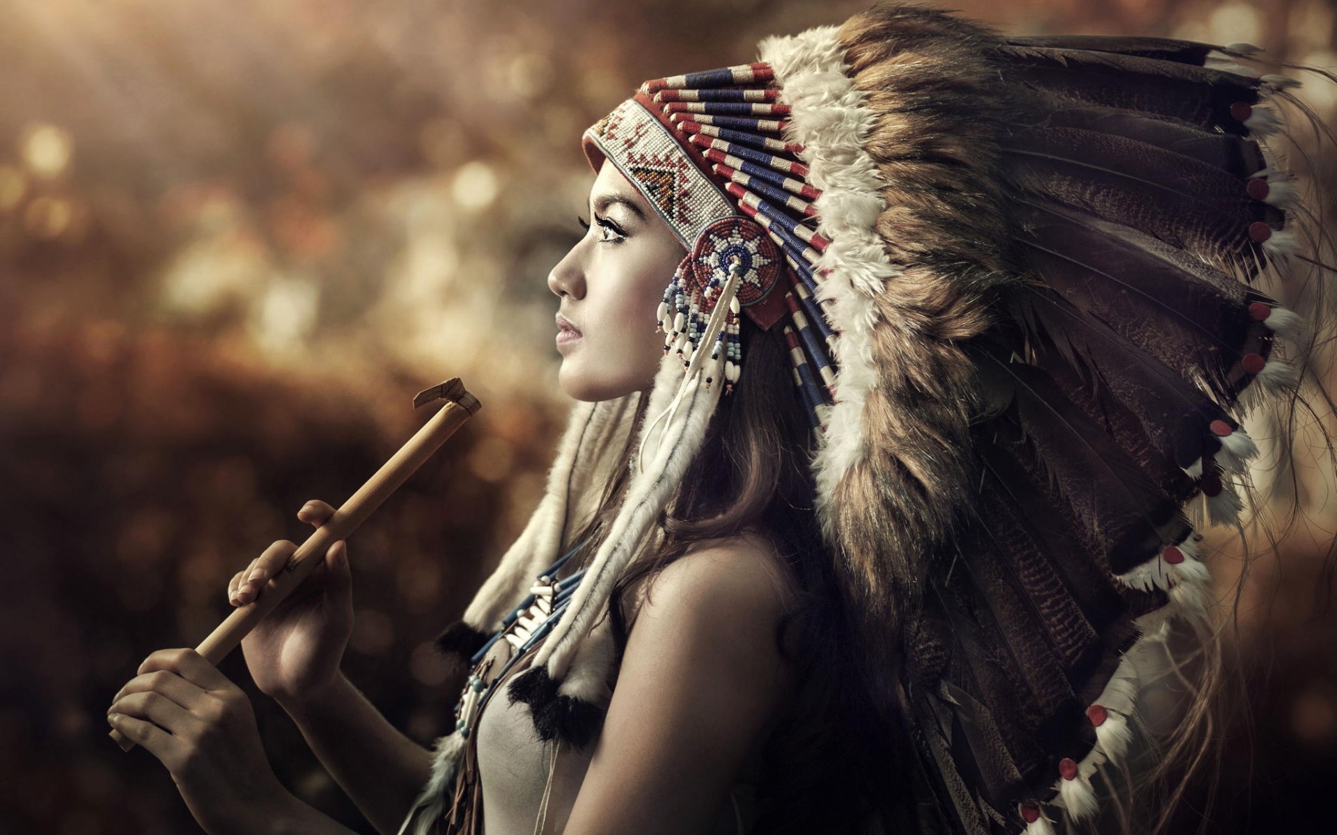 658384 скачать картинку коренной американец, женщины, модель - обои и заставки бесплатно