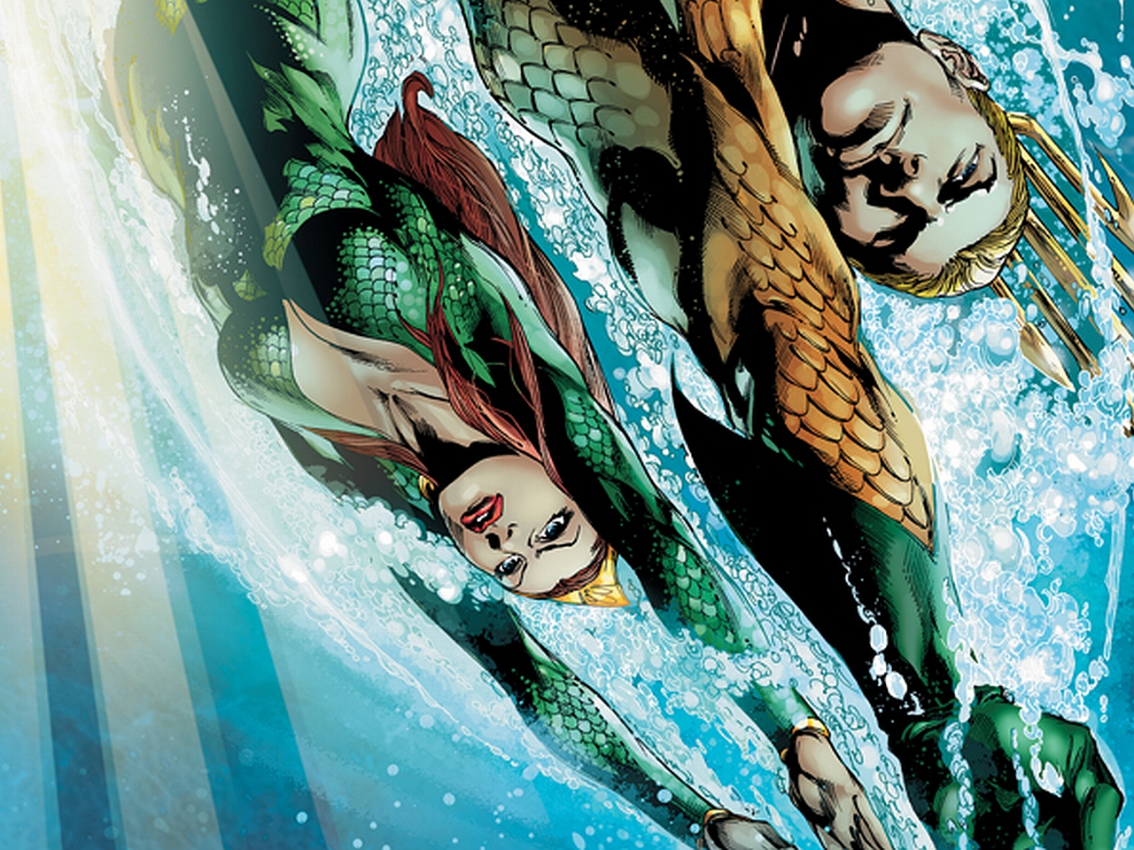 Free download wallpaper Comics, Aquaman on your PC desktop