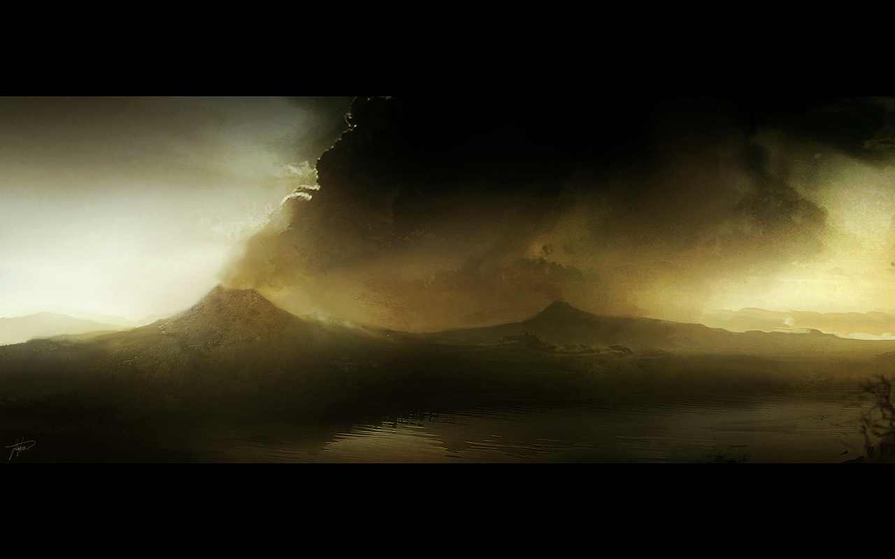 Baixe gratuitamente a imagem Montanha, Vulcão, Fumaça, Terra/natureza na área de trabalho do seu PC