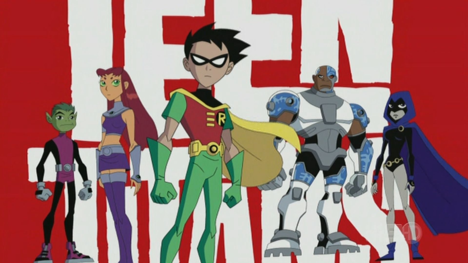 teen titans, tv show, beast boy, cyborg (dc comics), dick grayson, garfield logan, raven (dc comics), robin (dc comics), starfire (dc comics)