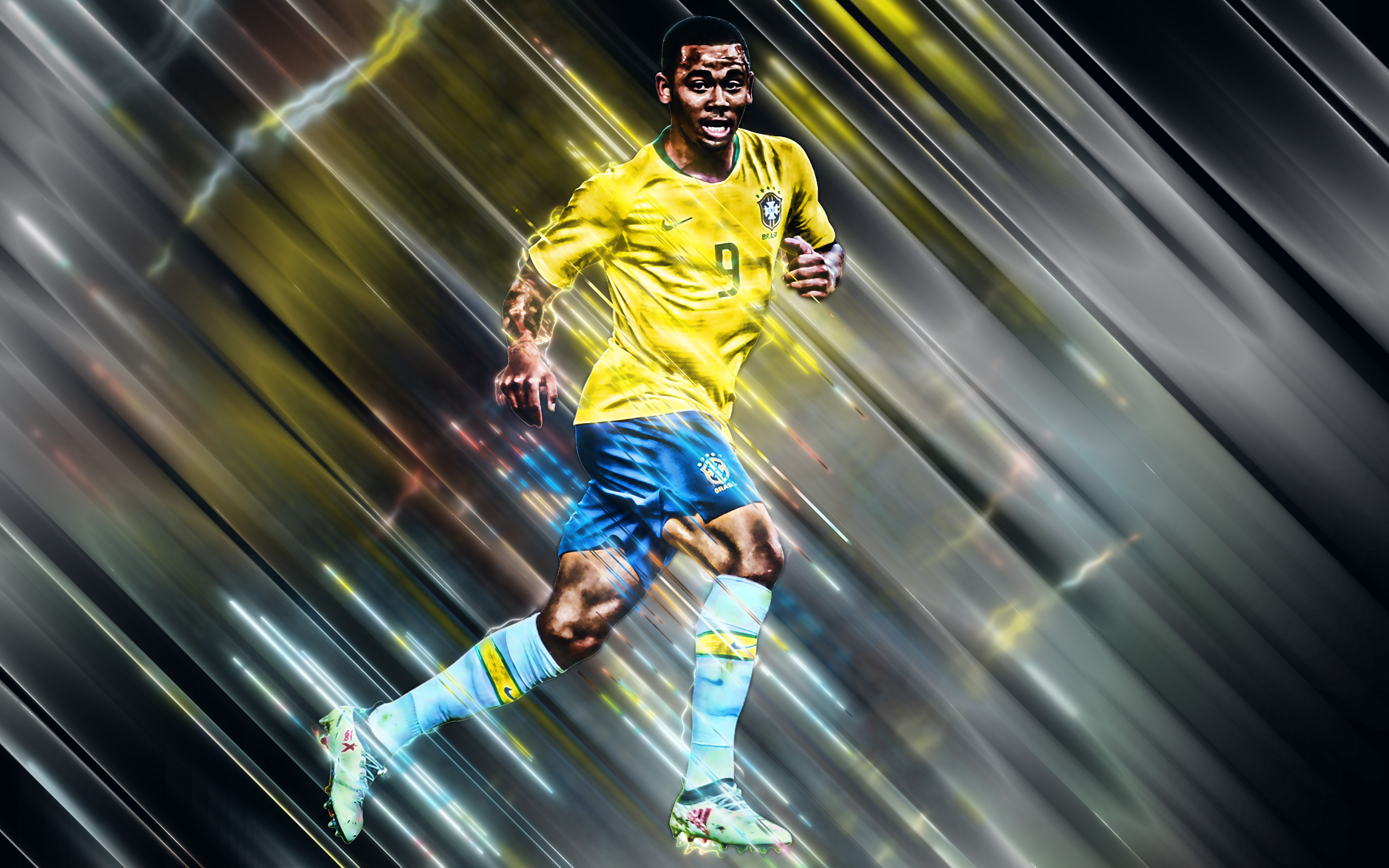 Free download wallpaper Sports, Soccer, Brazilian, Gabriel Jesus on your PC desktop