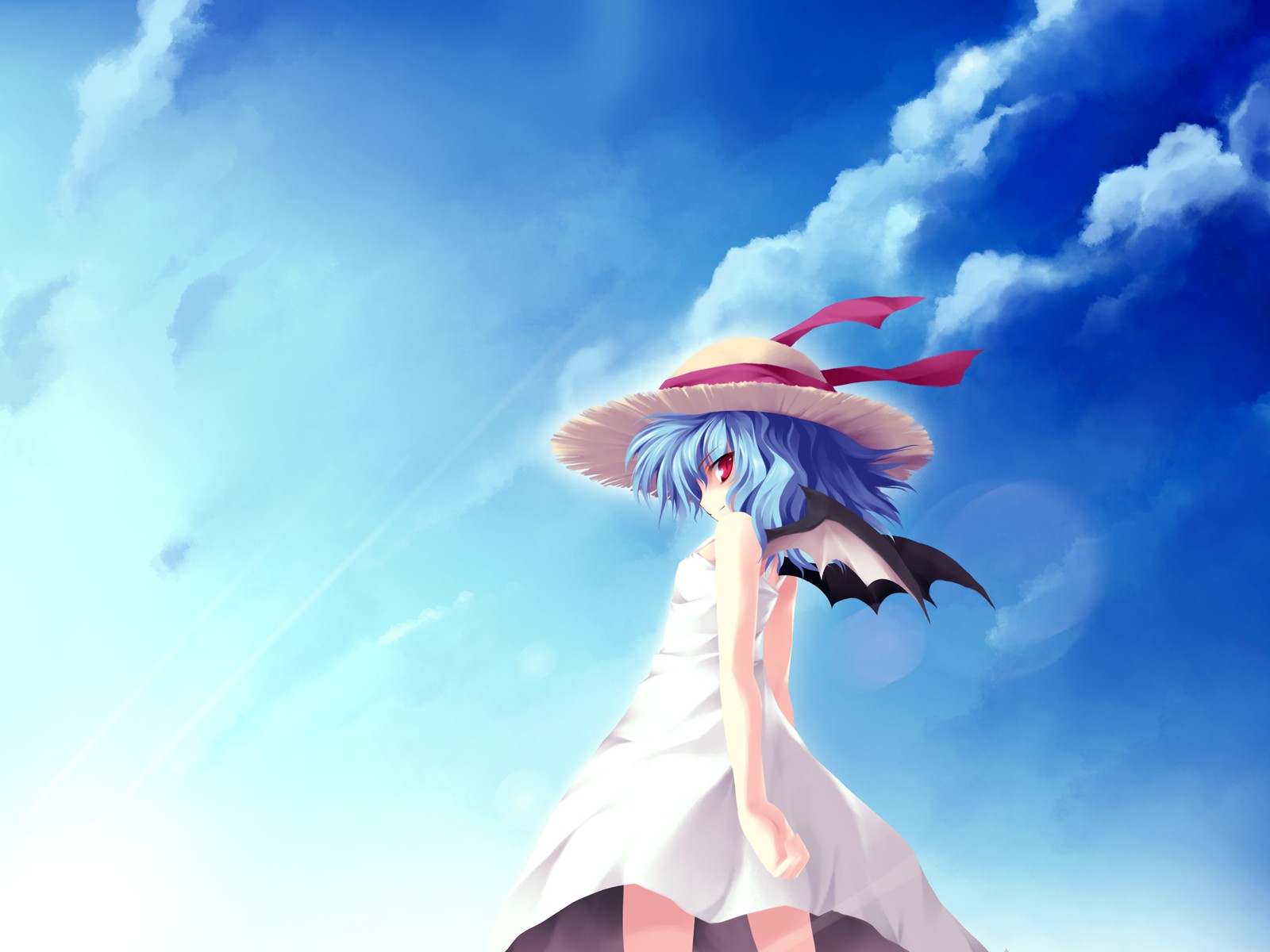 Free download wallpaper Remilia Scarlet, Touhou, Anime on your PC desktop