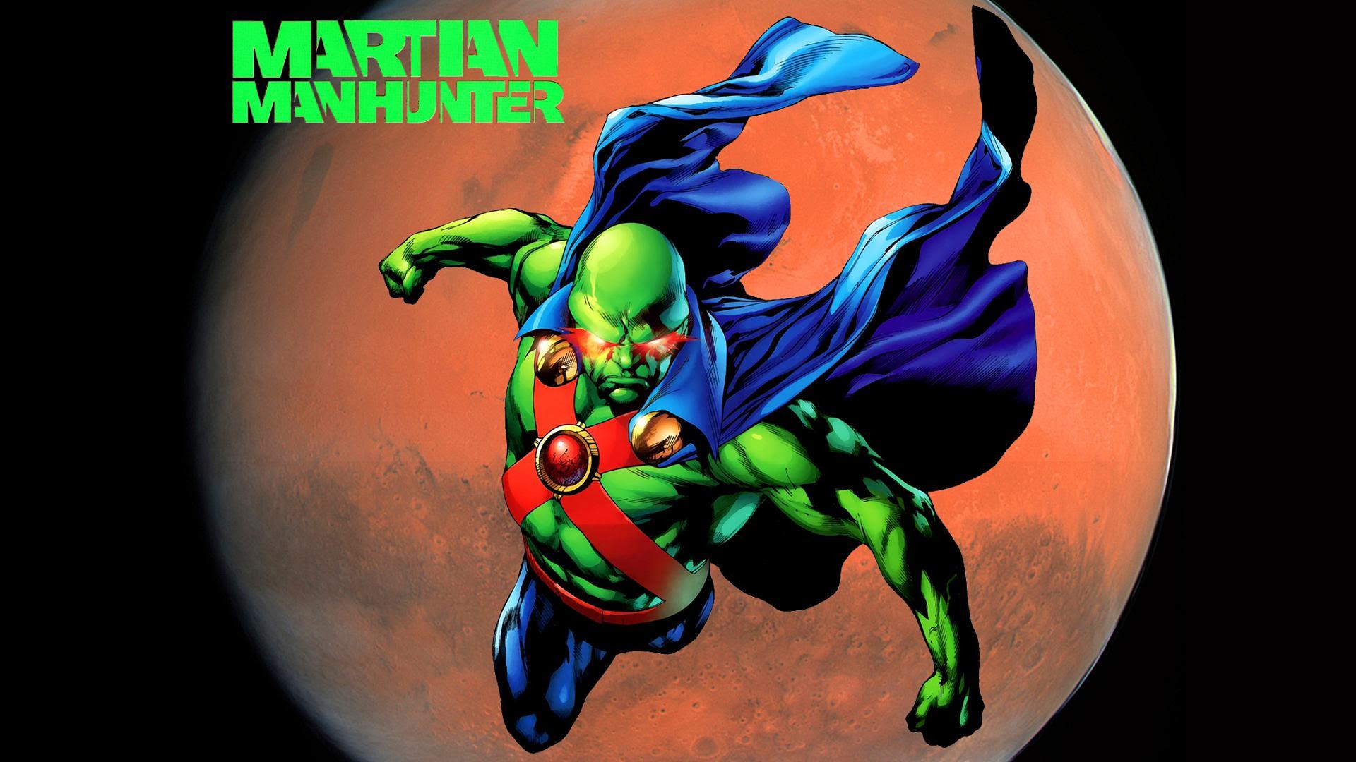 Free download wallpaper Comics, Martian Manhunter on your PC desktop