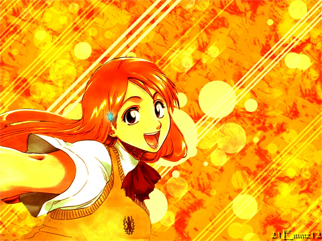 Download mobile wallpaper Orihime Inoue, Bleach, Anime for free.