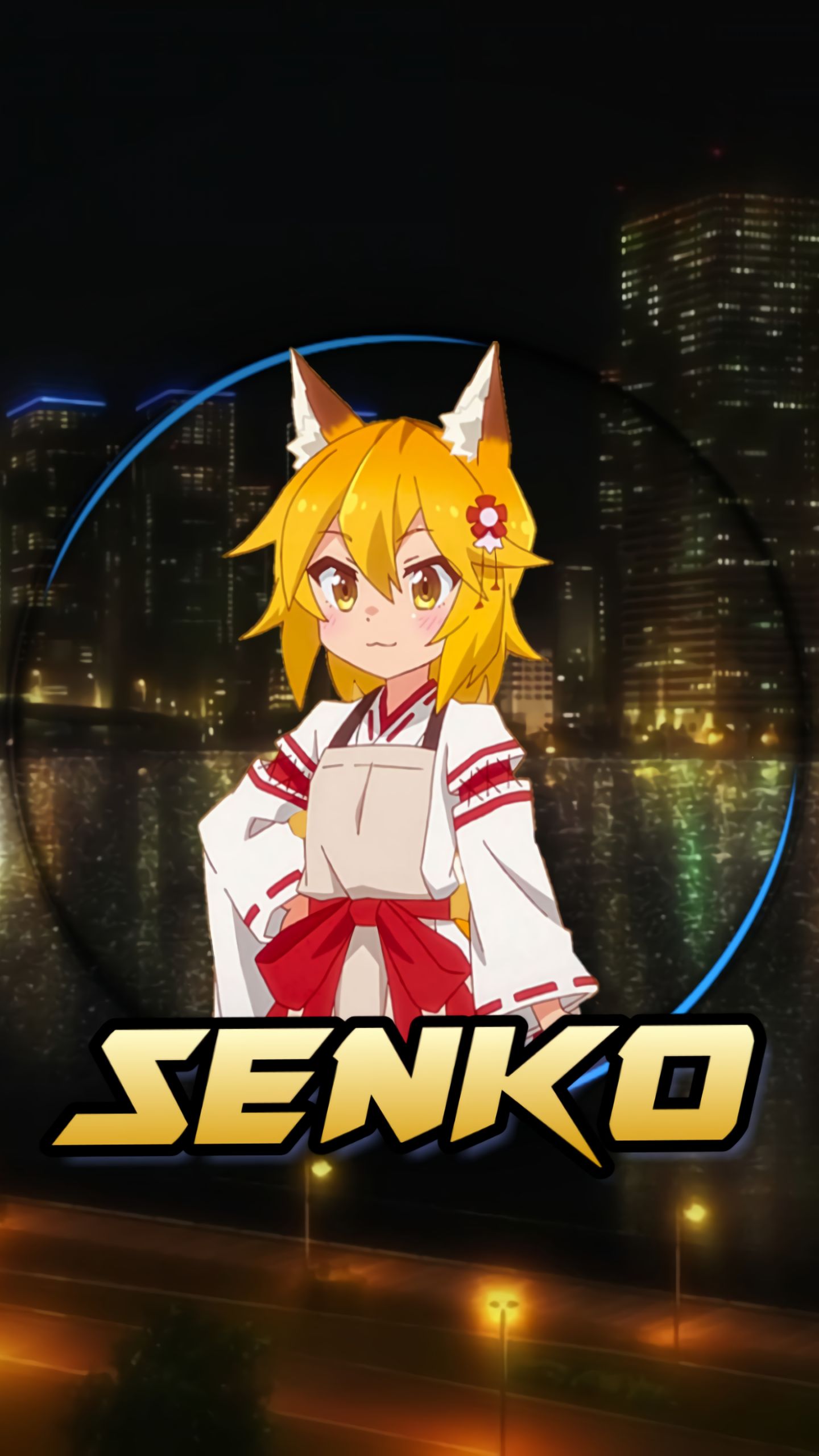 anime, the helpful fox senko san, senko san (the helpful fox senko san) cellphone
