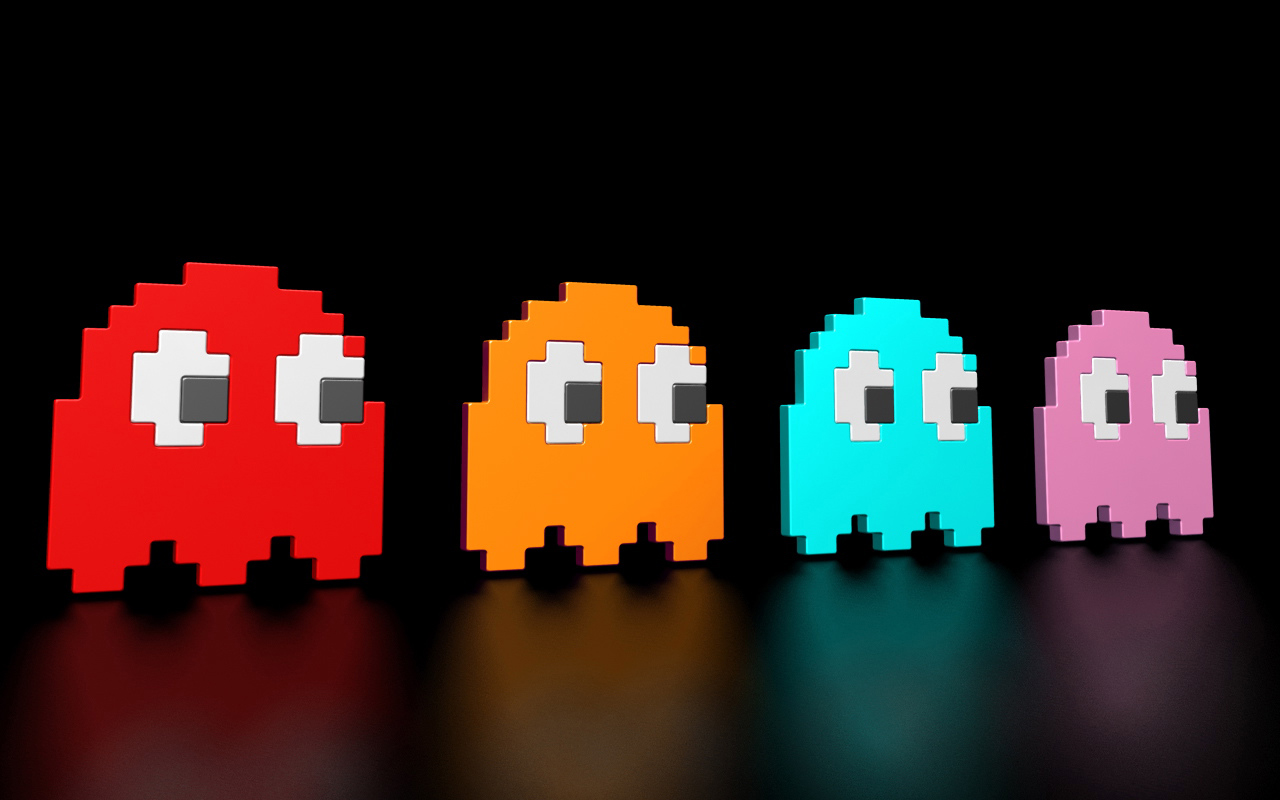 Die besten Pac Man-Hintergründe für den Telefonbildschirm